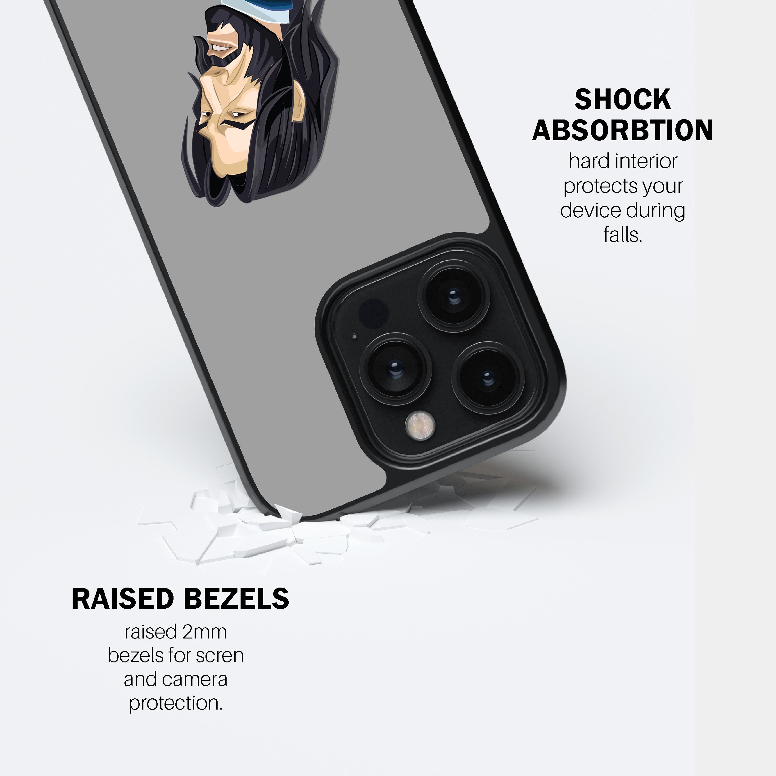 John Wick Cartoon Style Phone Cover