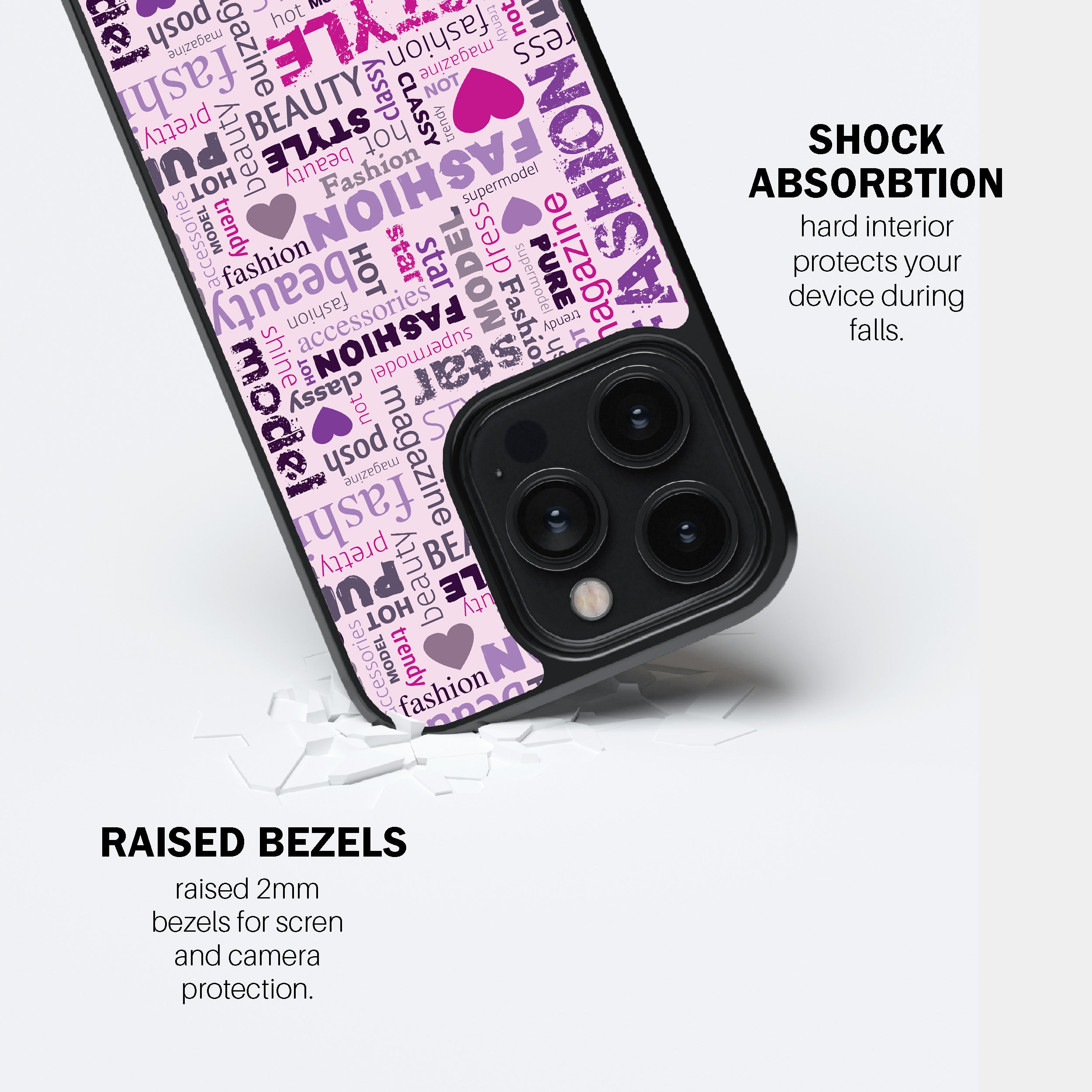 Word Cloud - Fashion Phone Cover