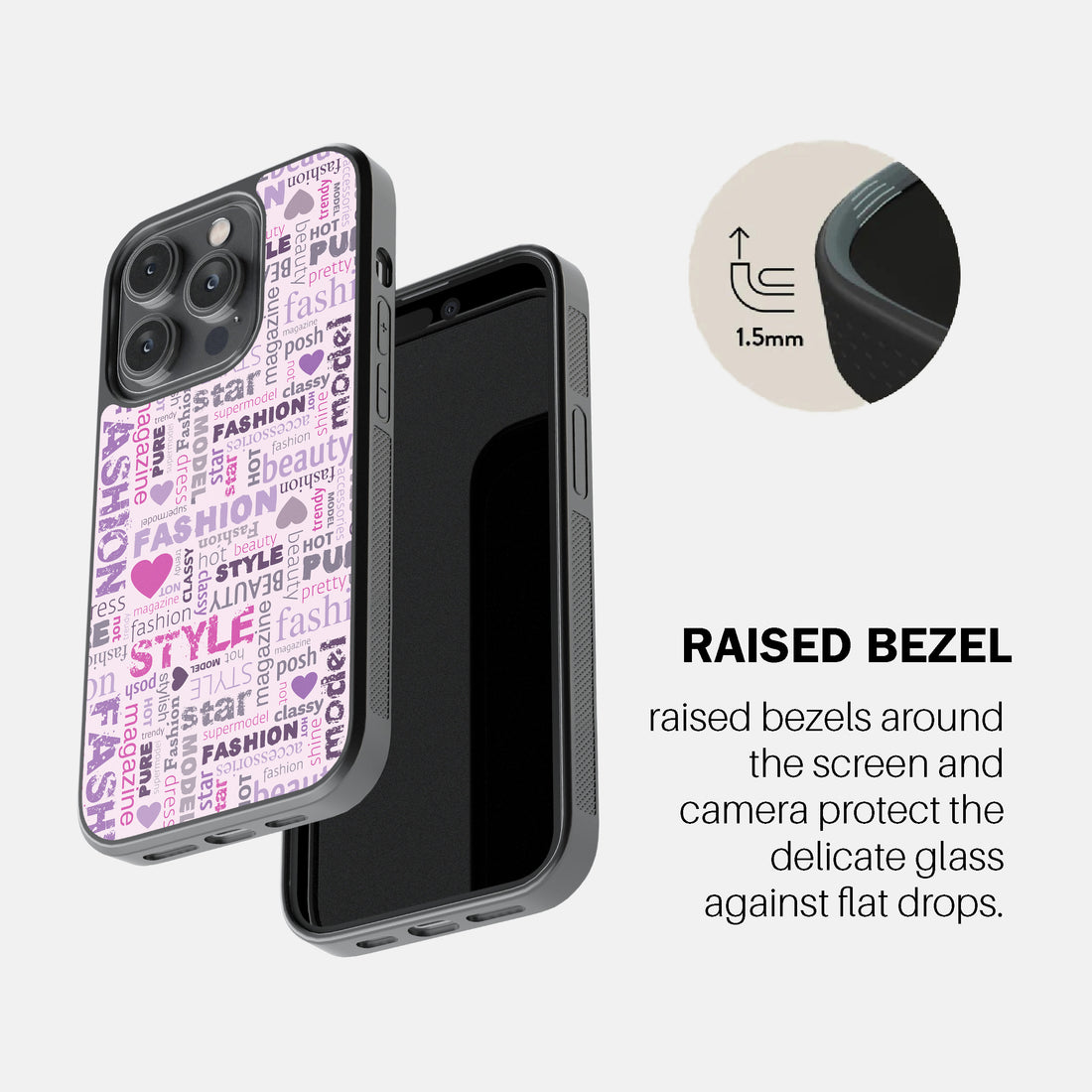 Word Cloud - Fashion Phone Cover