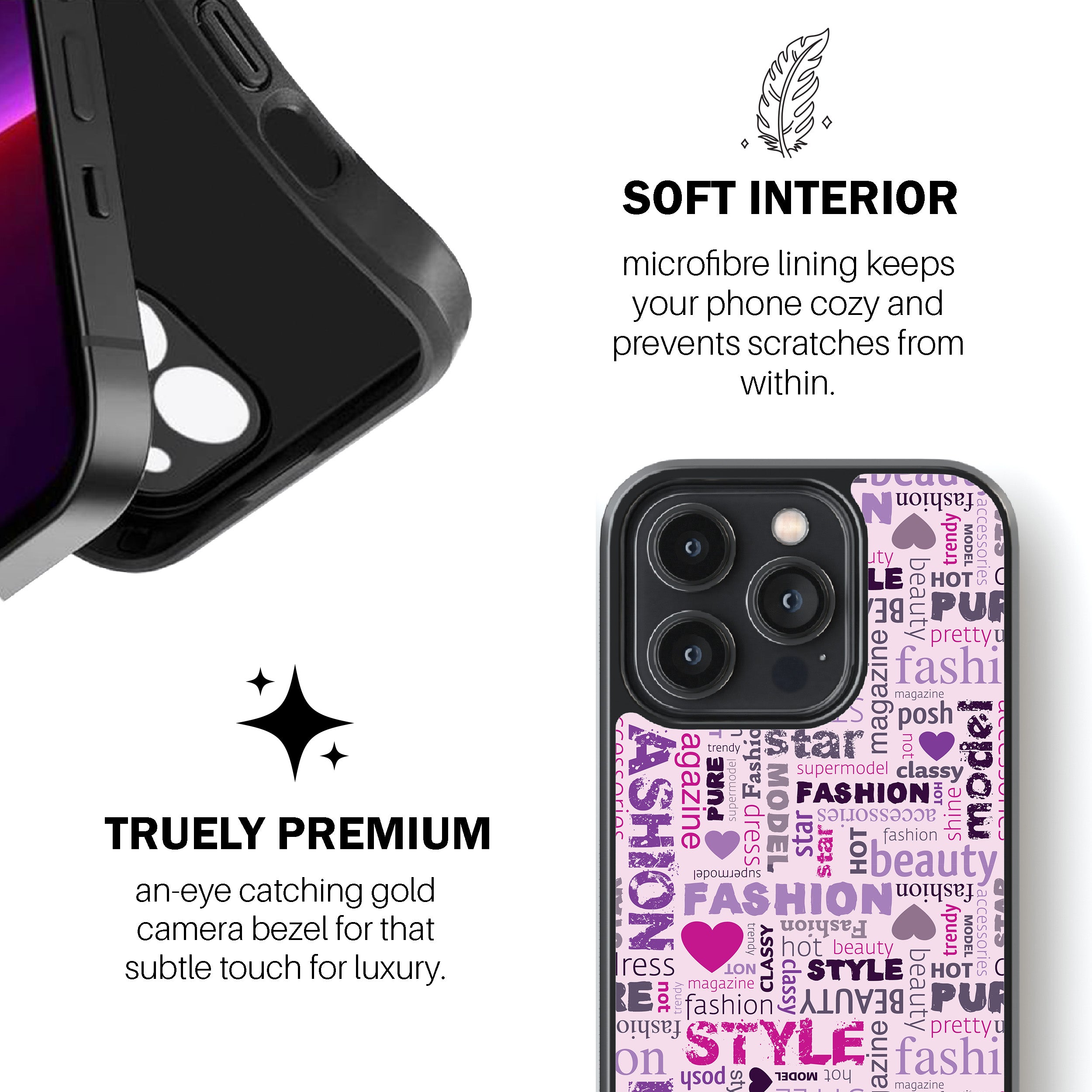 Word Cloud - Fashion Phone Cover