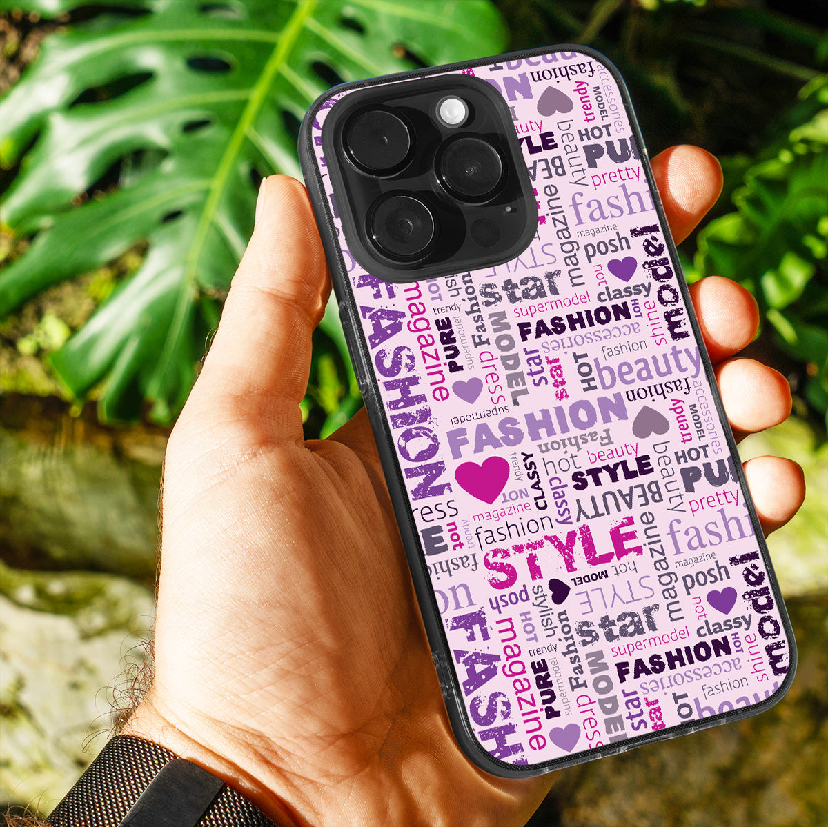 Word Cloud - Fashion Phone Cover