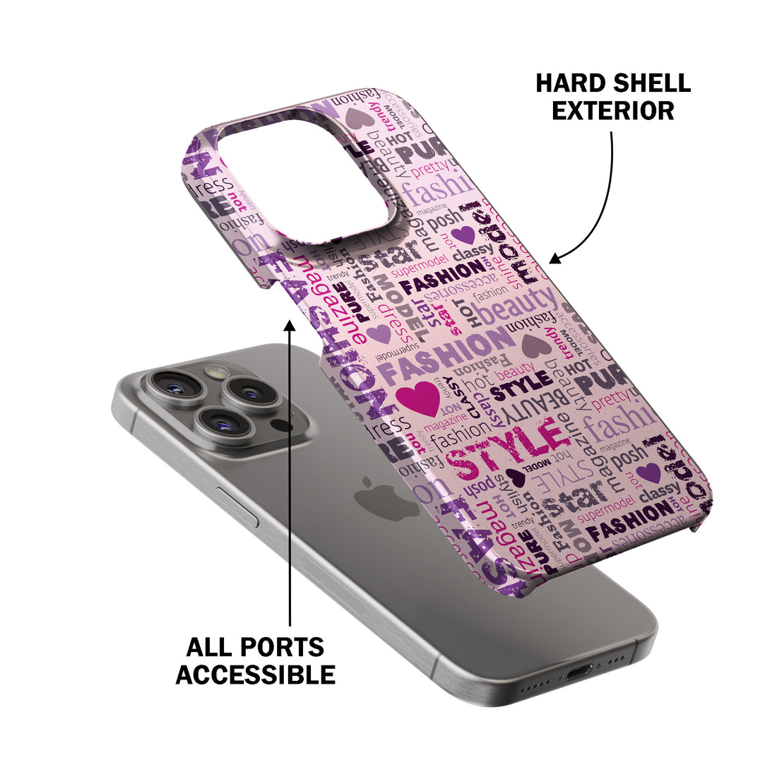 Word Cloud - Fashion Phone Cover