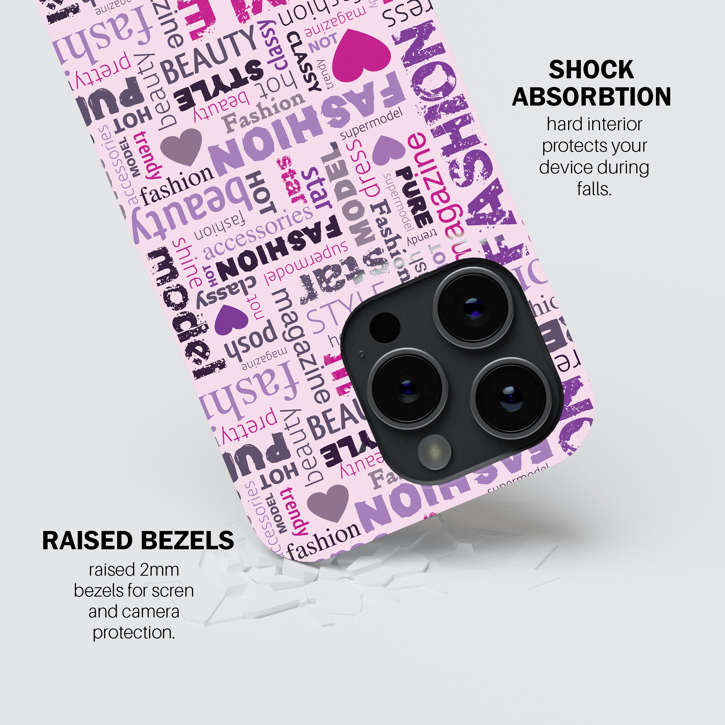 Word Cloud - Fashion Phone Cover