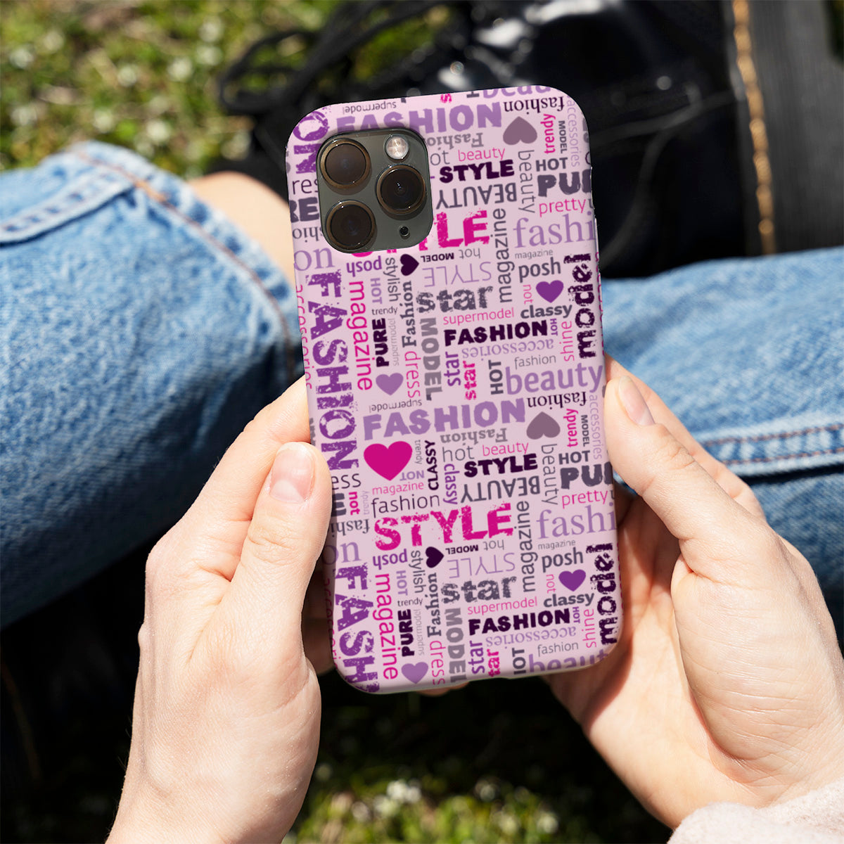 Word Cloud - Fashion Phone Cover