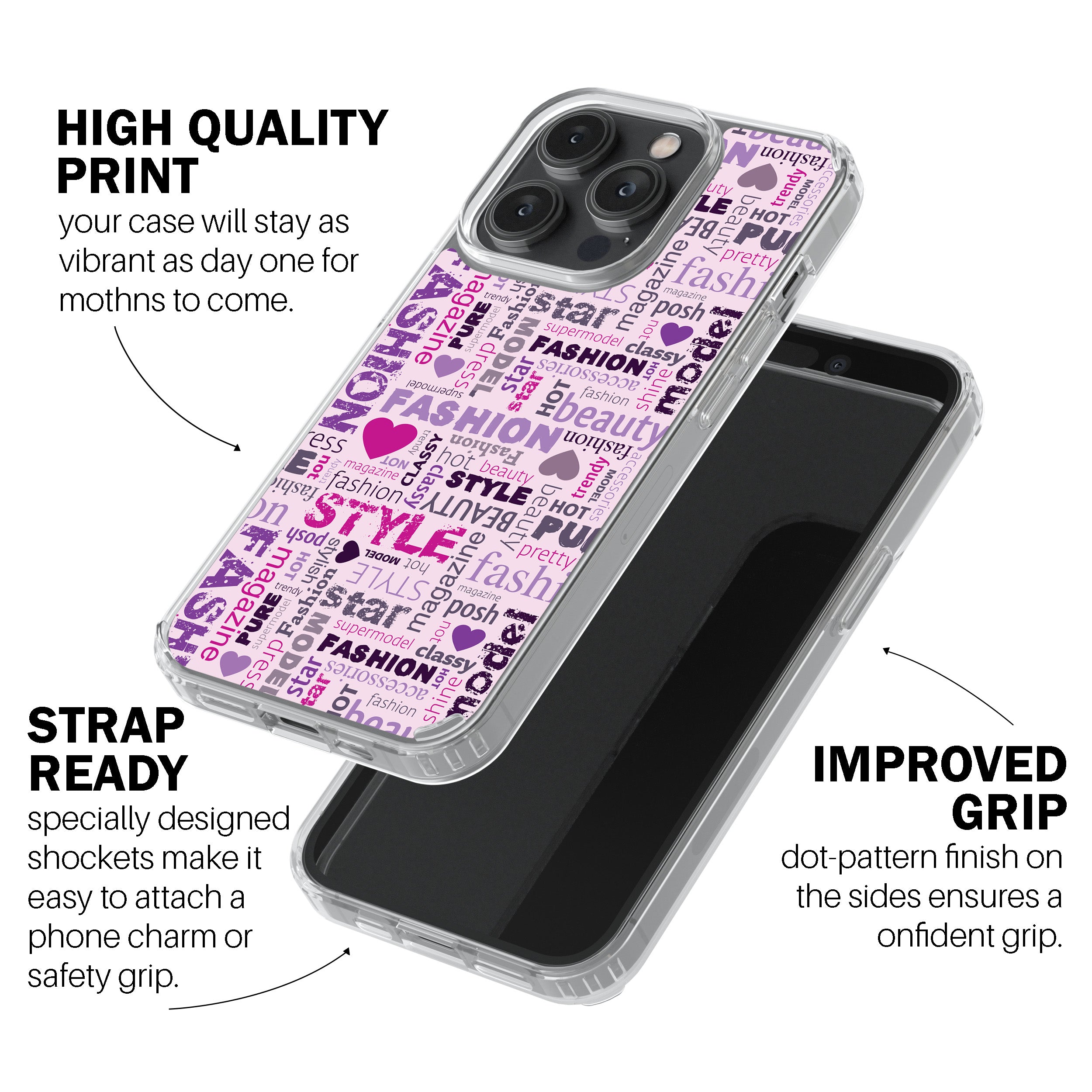 Word Cloud - Fashion Phone Cover