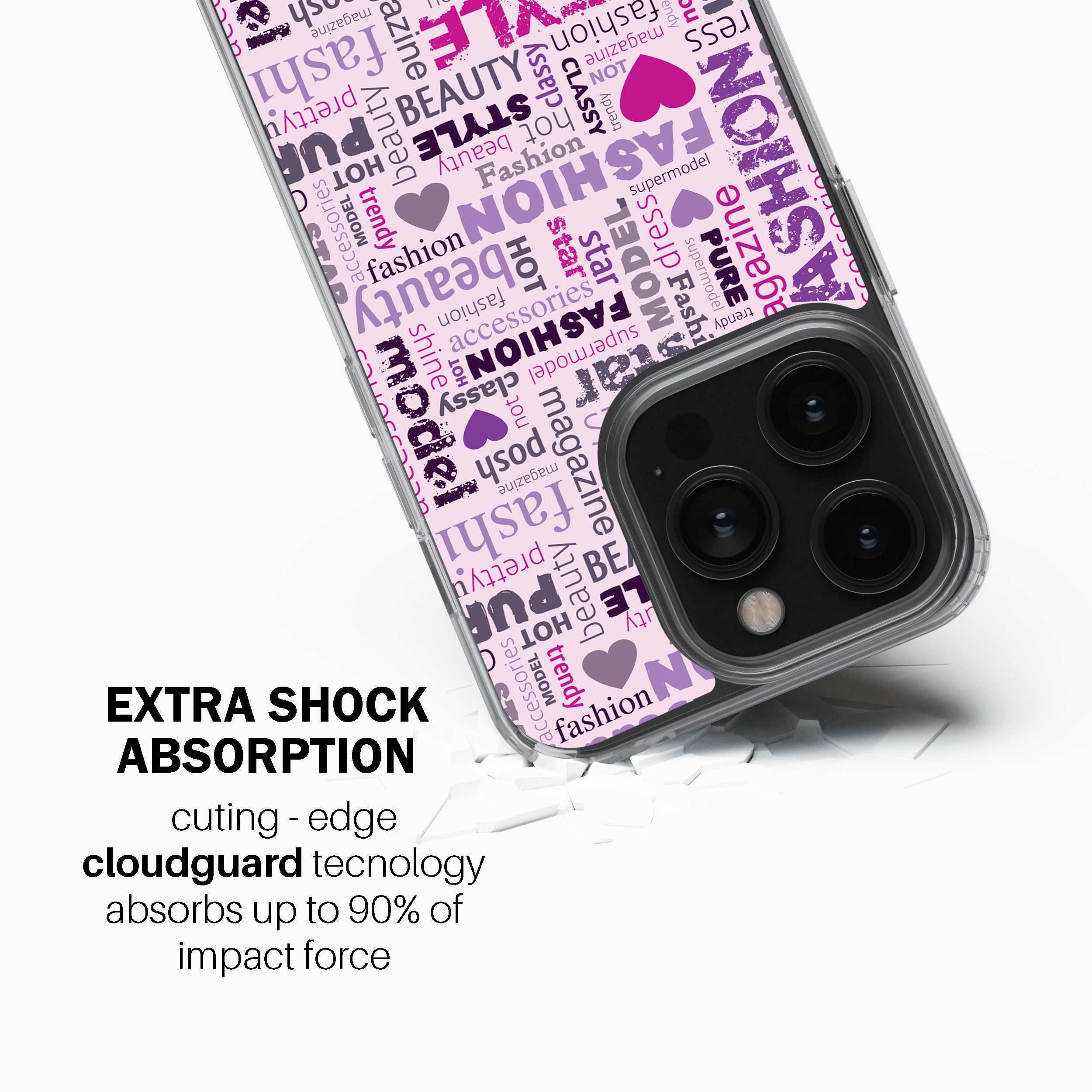 Word Cloud - Fashion Phone Cover