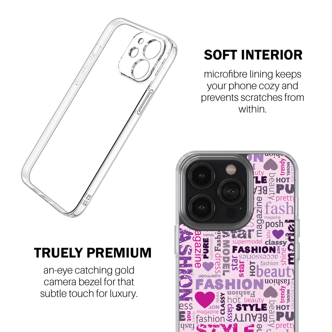 Word Cloud - Fashion Phone Cover
