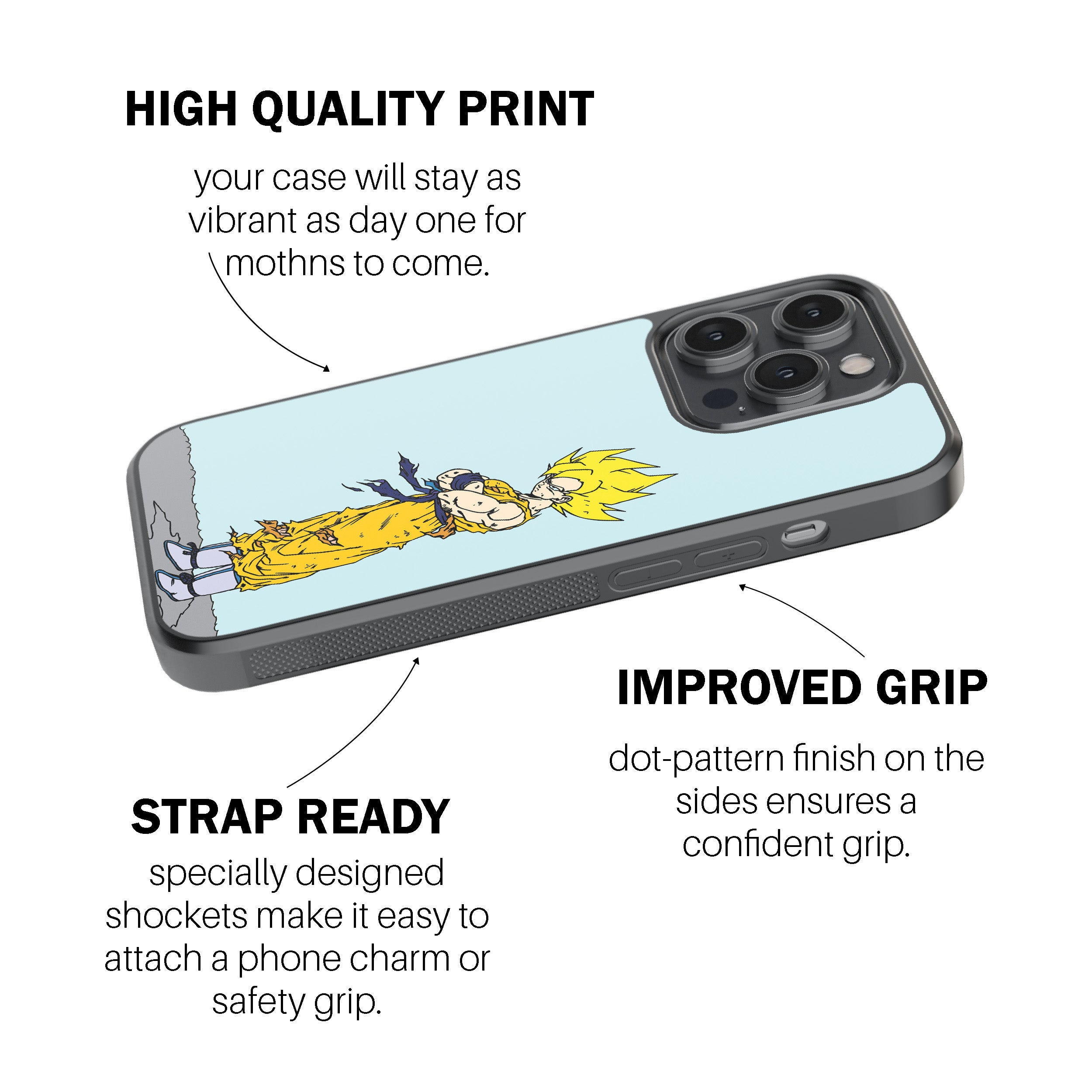 Super Saiyan Goku pose Phone Cover