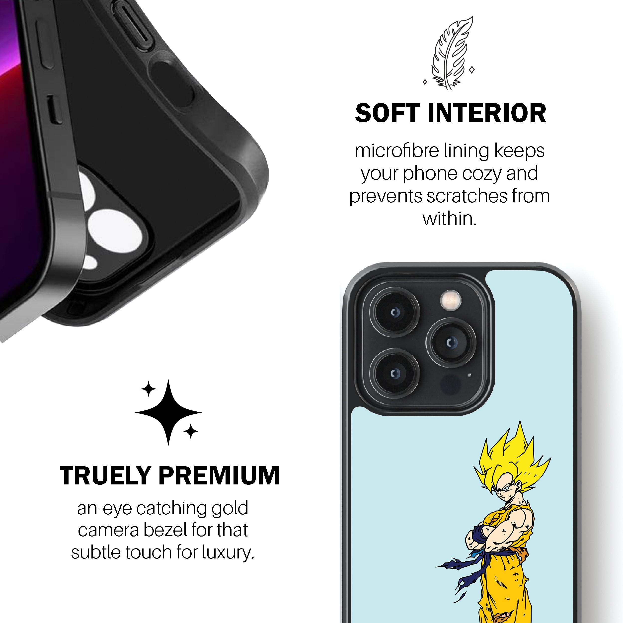 Super Saiyan Goku pose Phone Cover