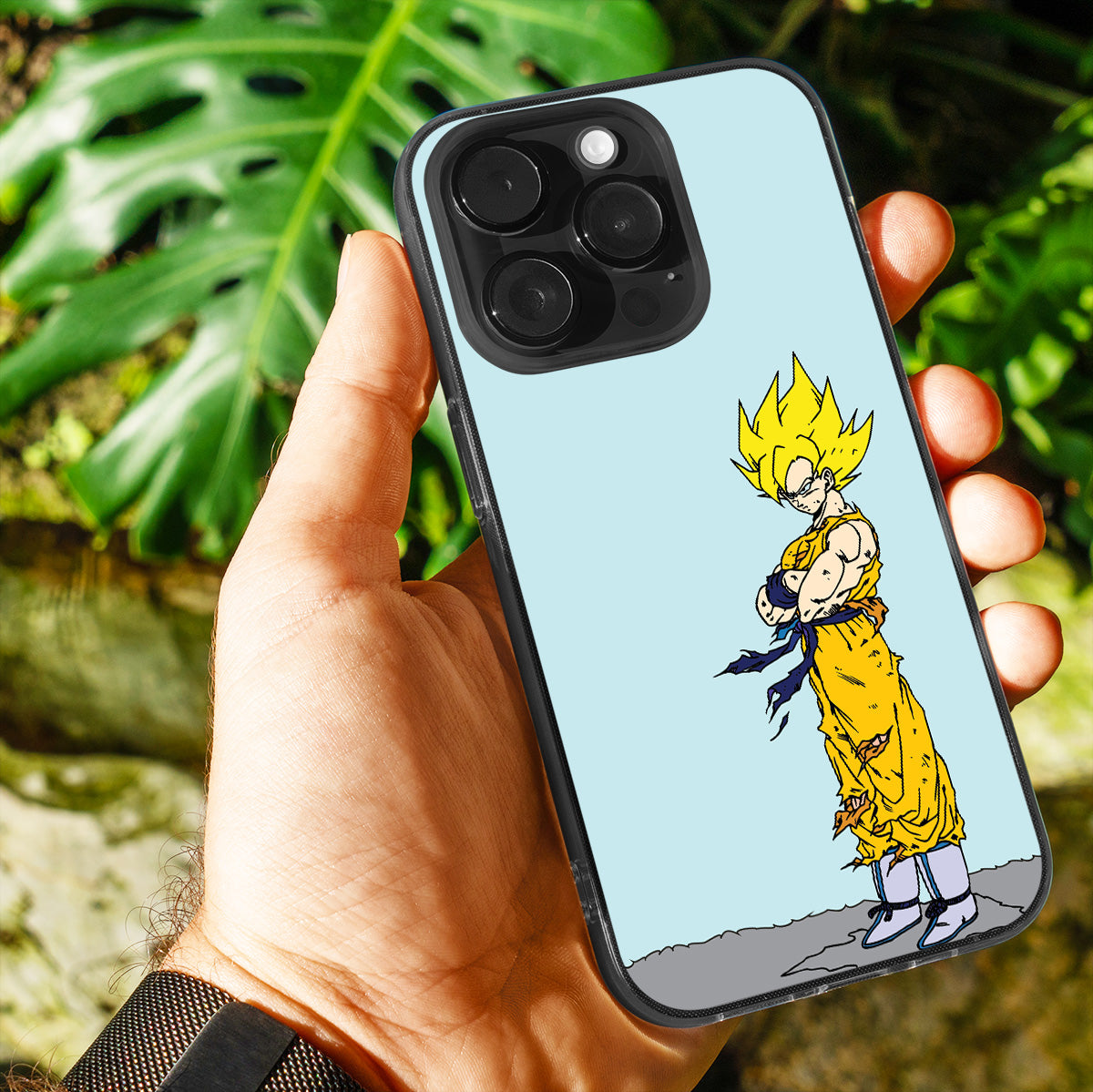 Super Saiyan Goku pose Phone Cover