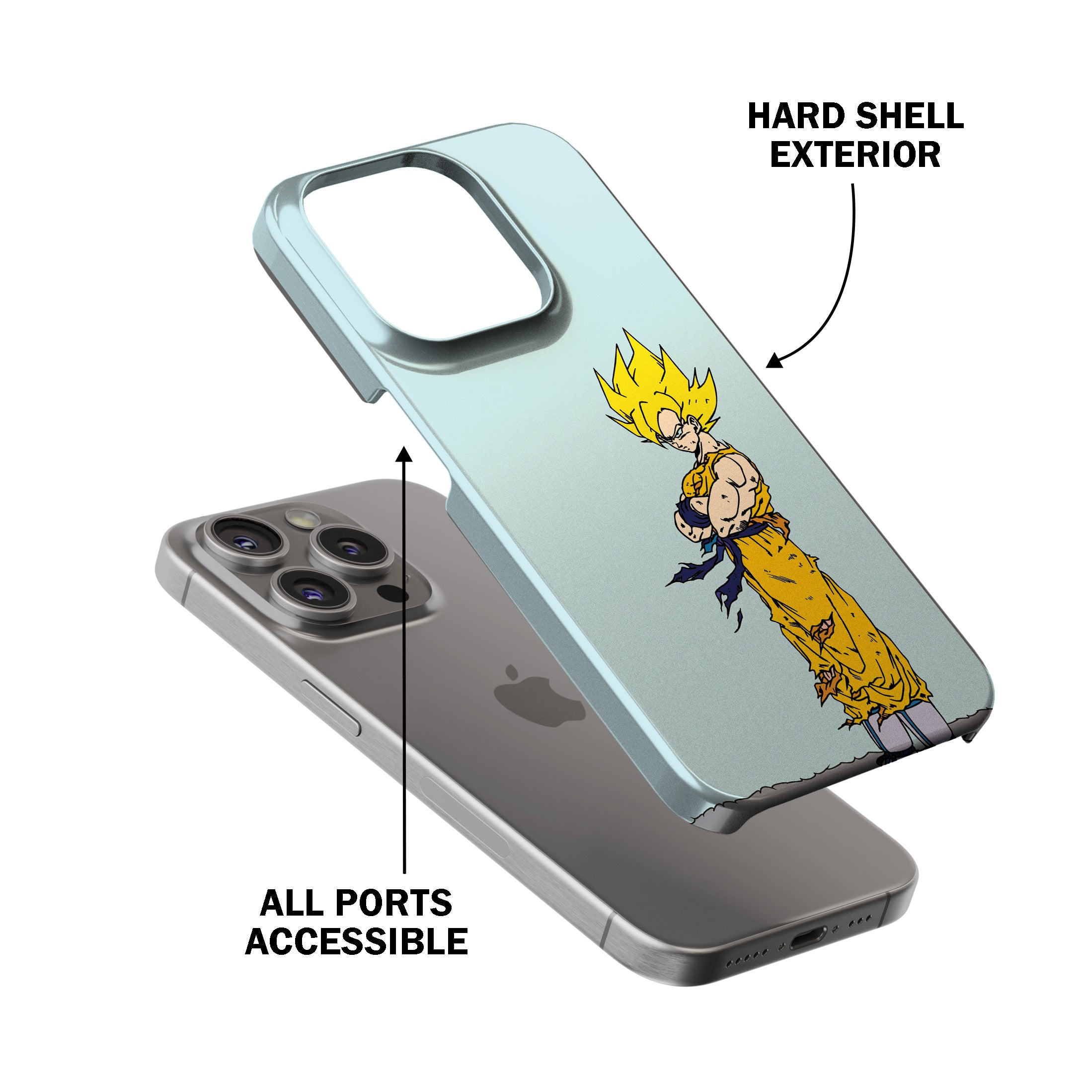 Super Saiyan Goku pose Phone Cover
