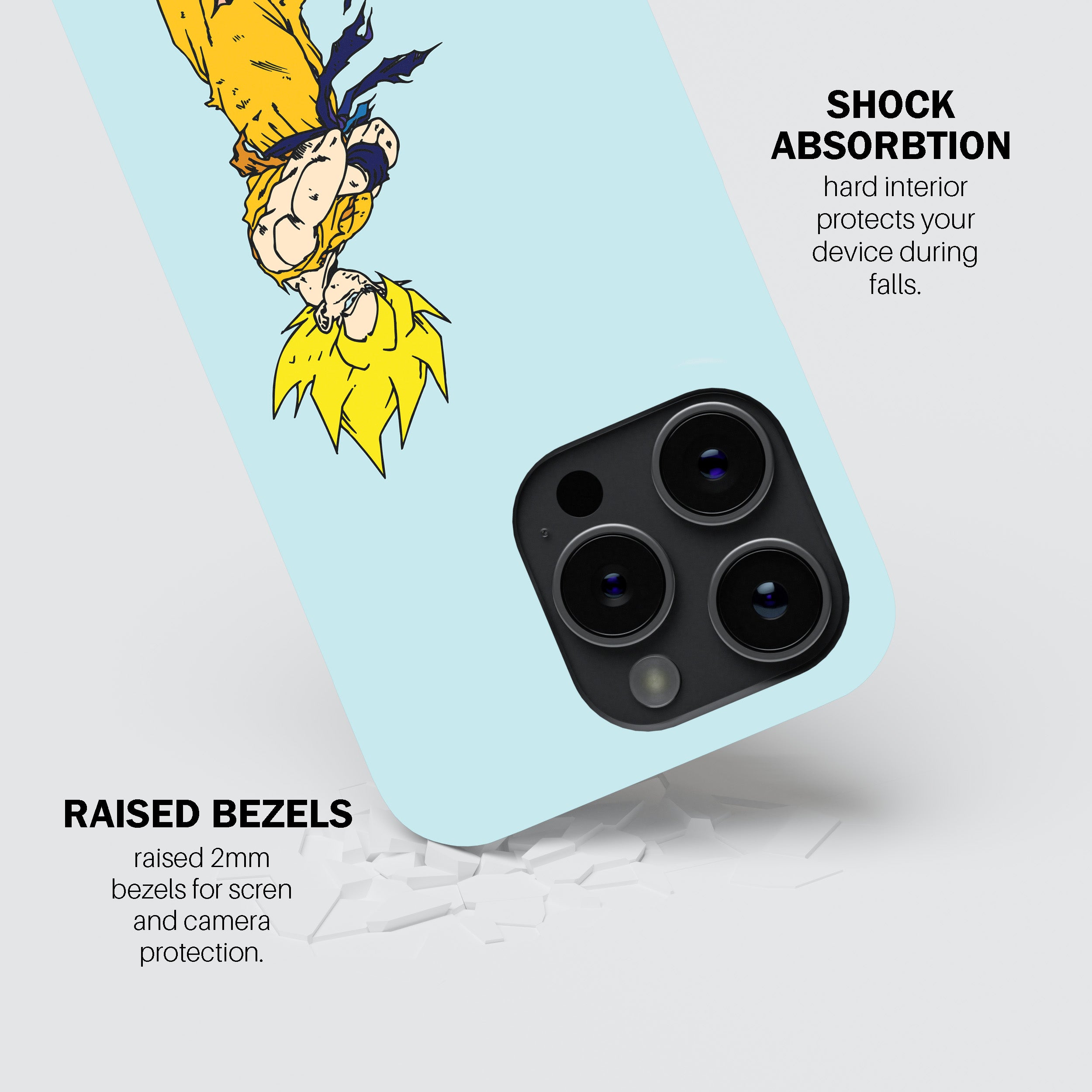 Super Saiyan Goku pose Phone Cover