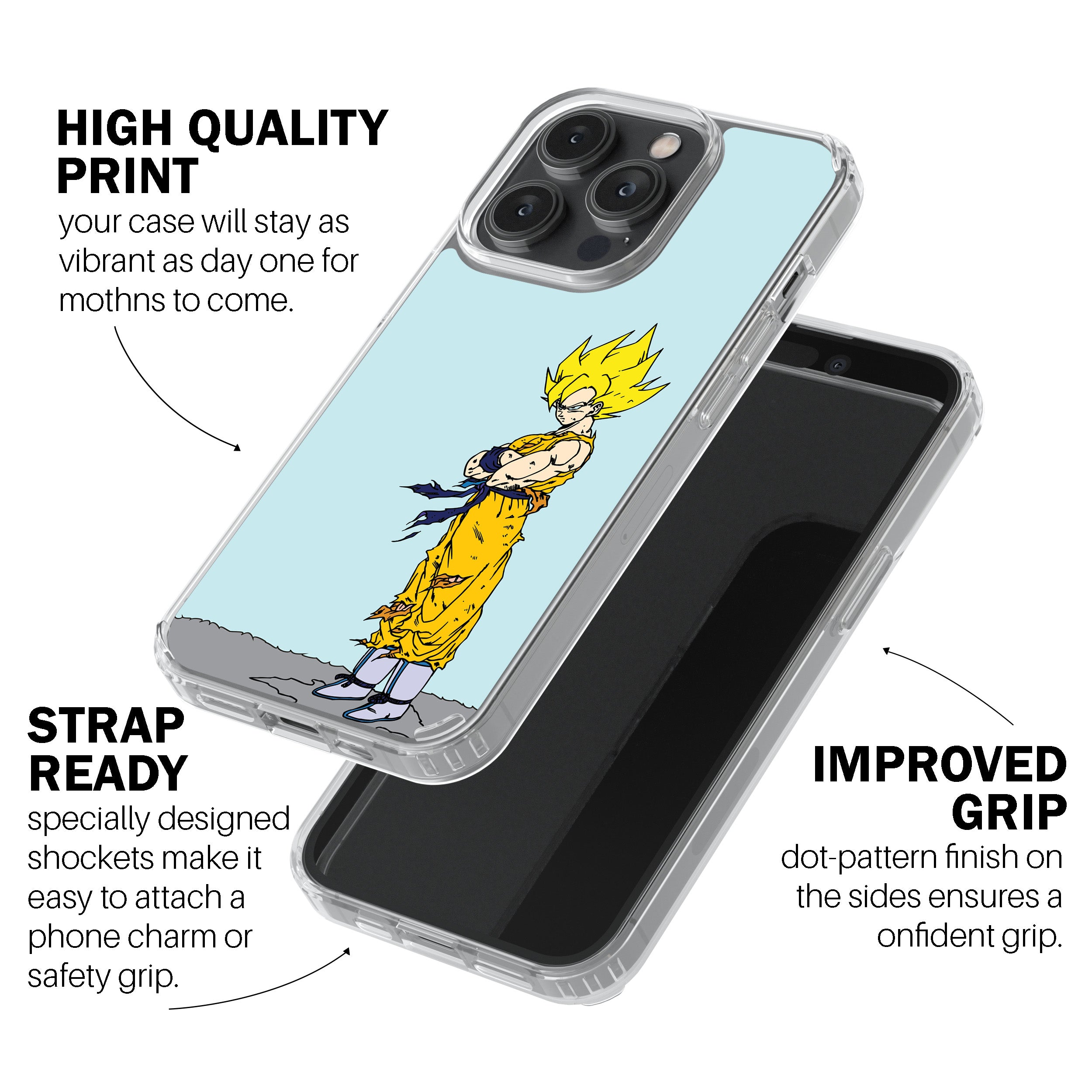 Super Saiyan Goku pose Phone Cover