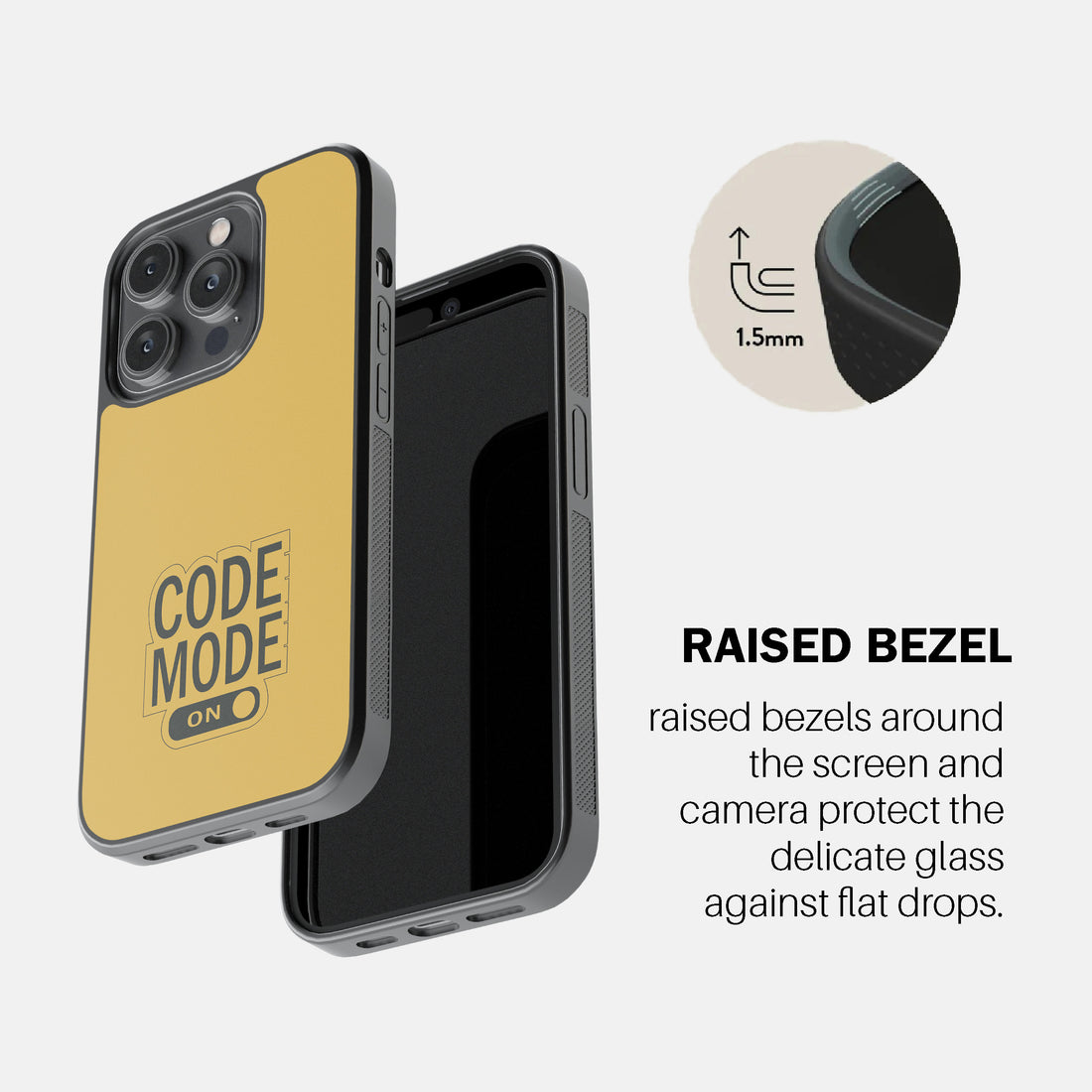 Code Mode On  Phone Over