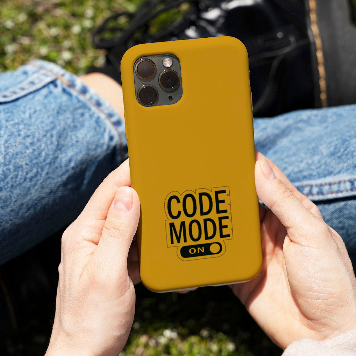 Code Mode On  Phone Over