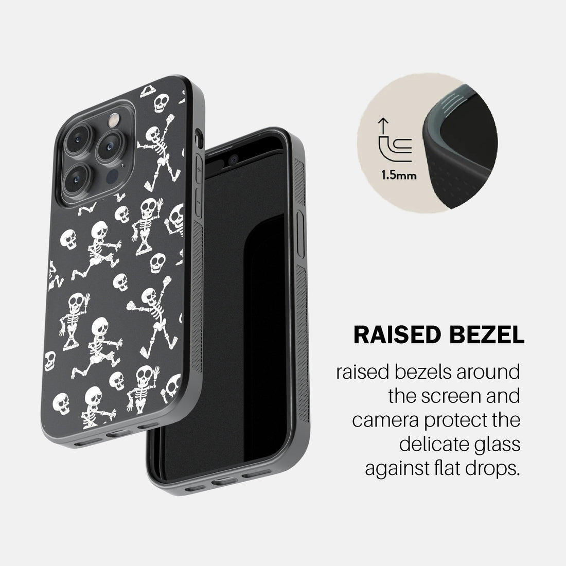 Dancing Skeleton Pattern  Phone Cover