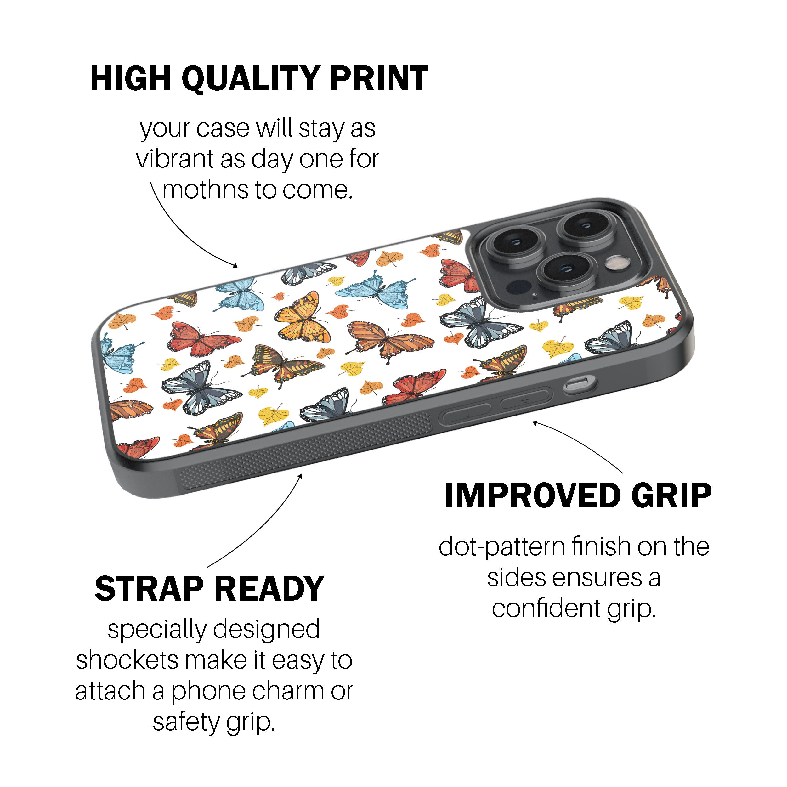 Butterfly Delight Phone Cover