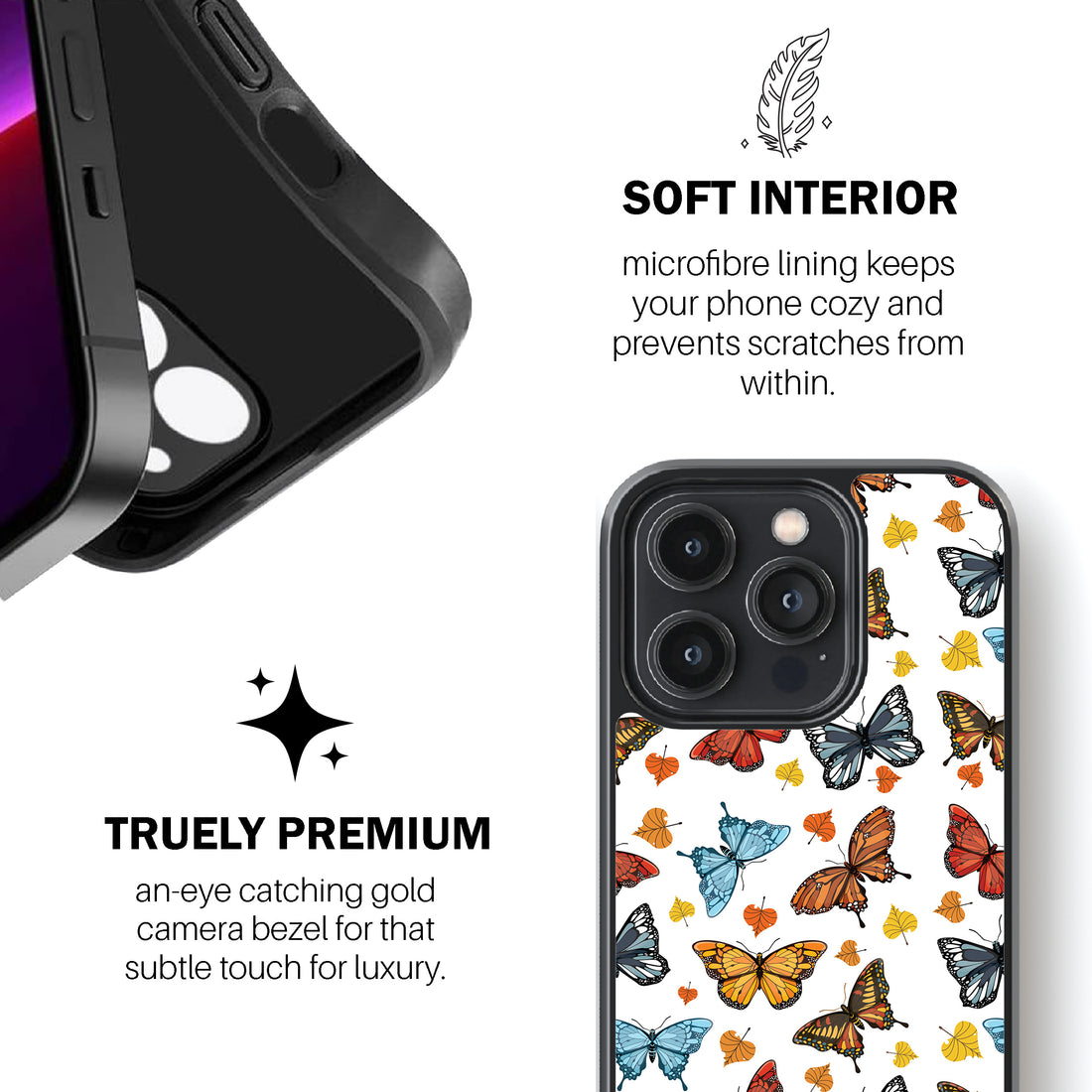 Butterfly Delight Phone Cover
