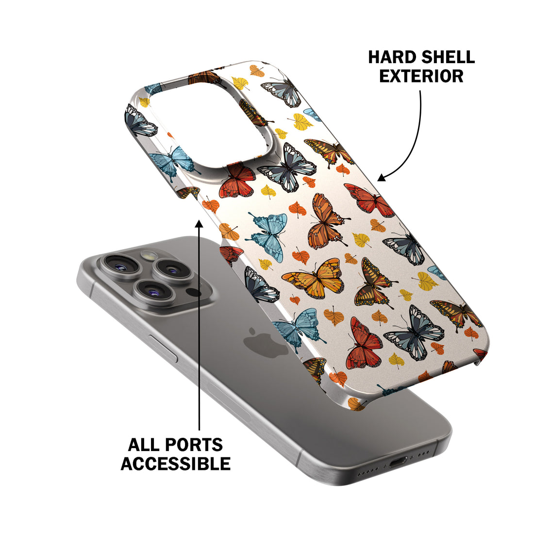 Butterfly Delight Phone Cover