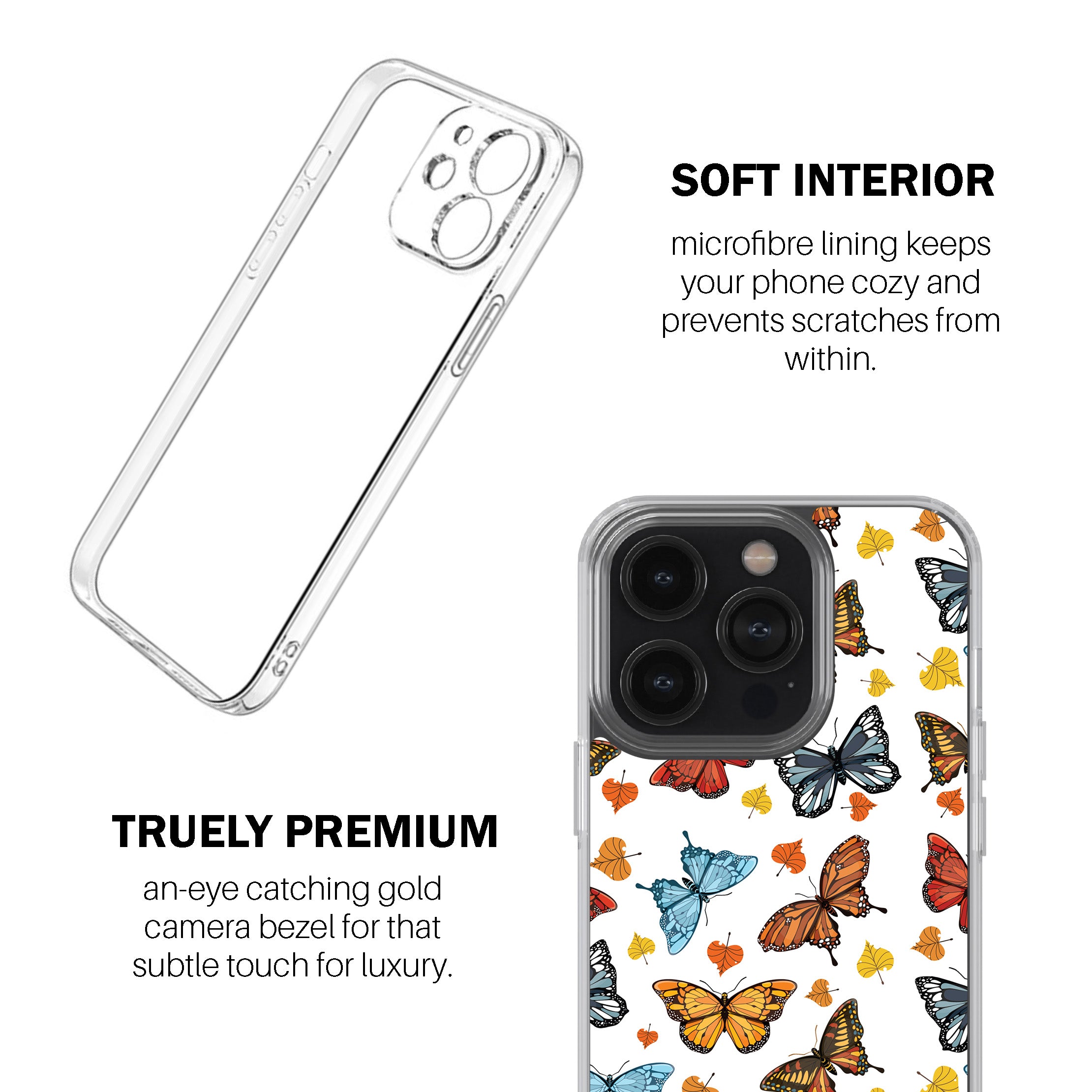 Butterfly Delight Phone Cover