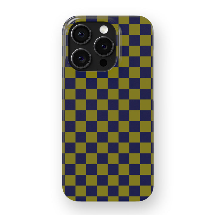 Pear Navy Check Phone Cover