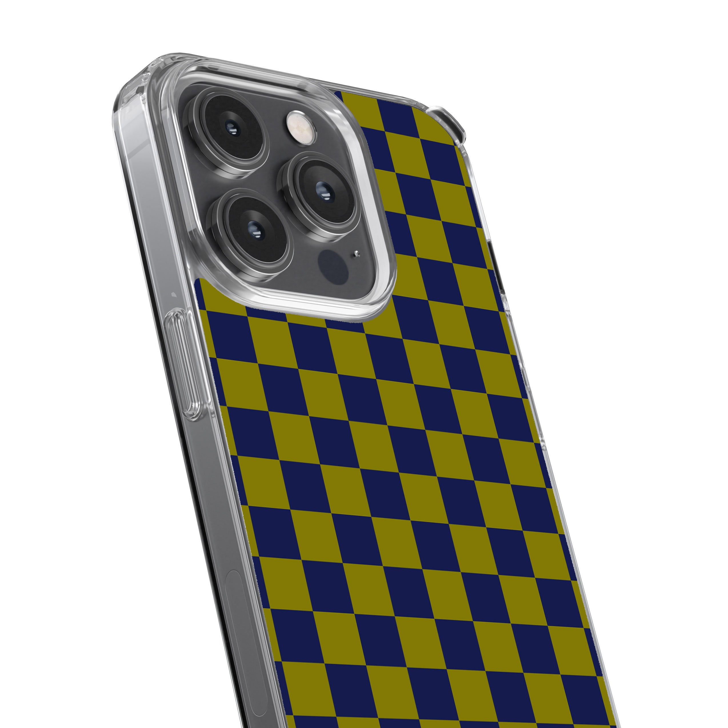Pear Navy Check Phone Cover