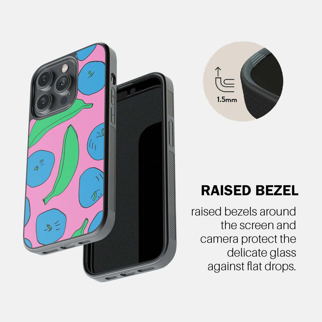 Pink Apples & Bananas  Phone Cover