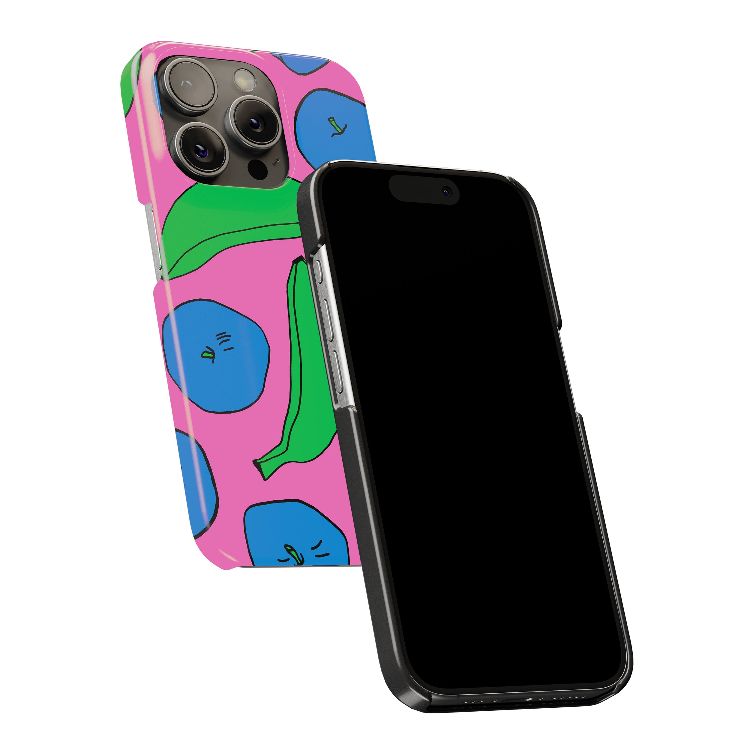 Pink Apples & Bananas  Phone Cover