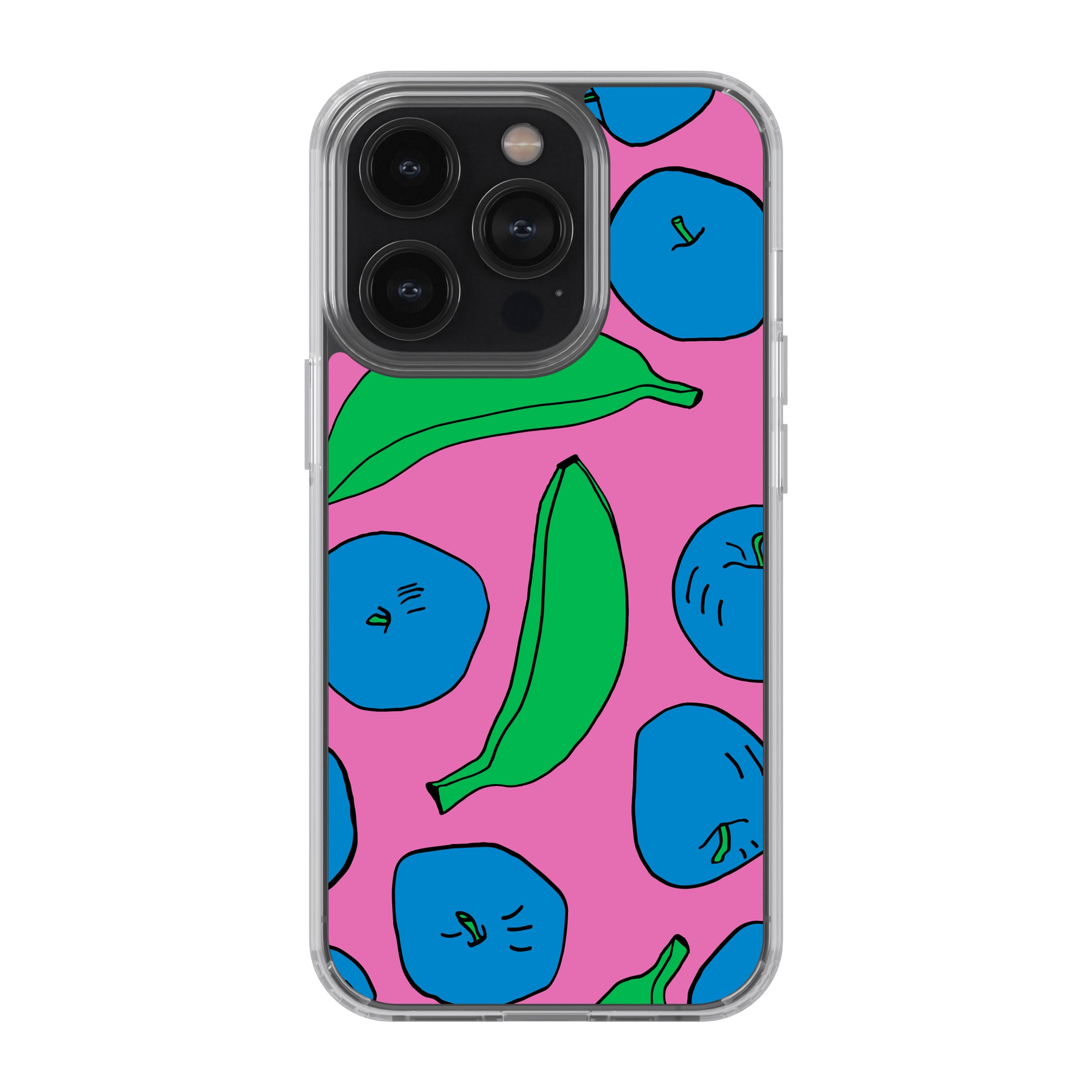 Pink Apples & Bananas  Phone Cover