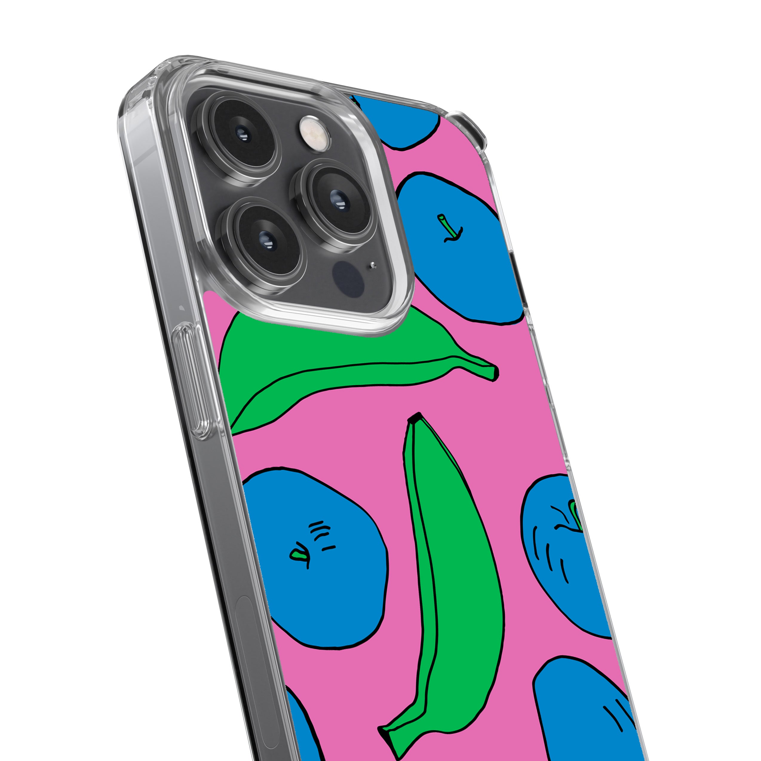 Pink Apples & Bananas  Phone Cover