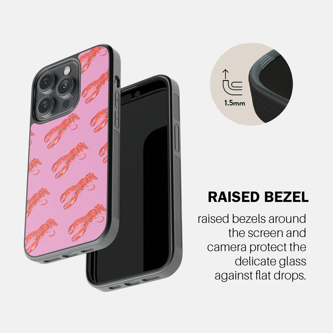 Pink Lobster Phone Cover