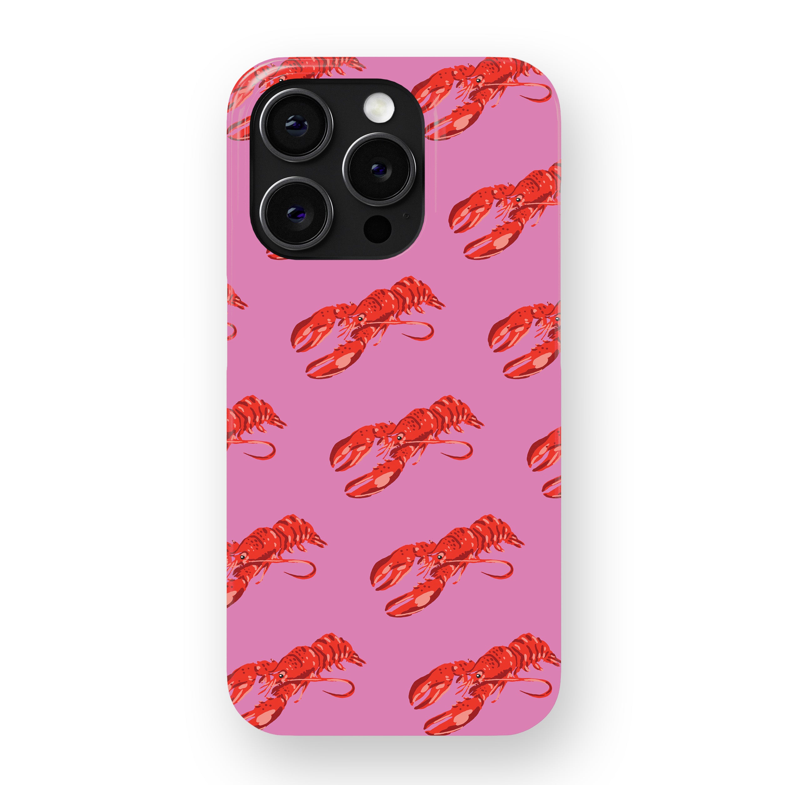Pink Lobster Phone Cover