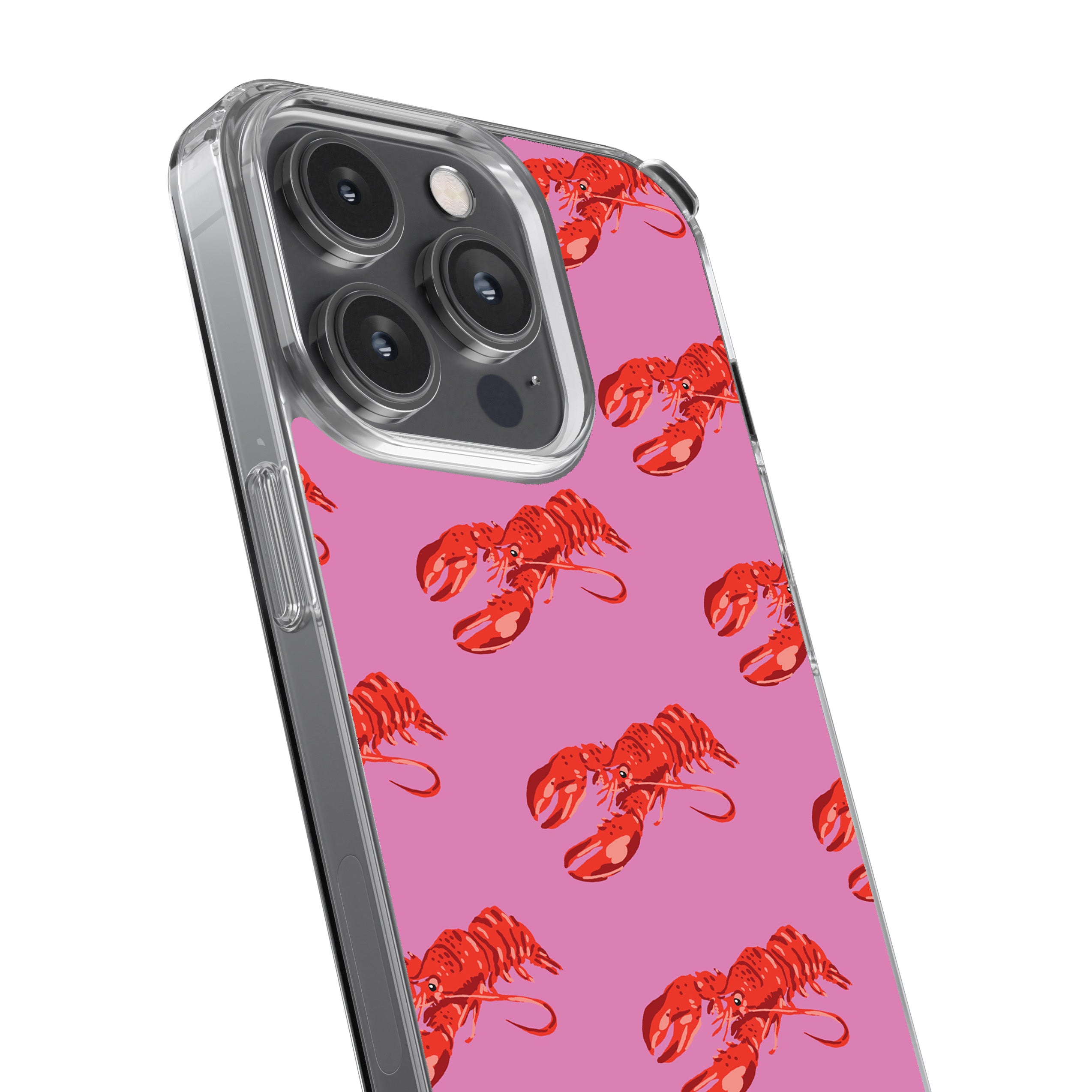 Pink Lobster Phone Cover