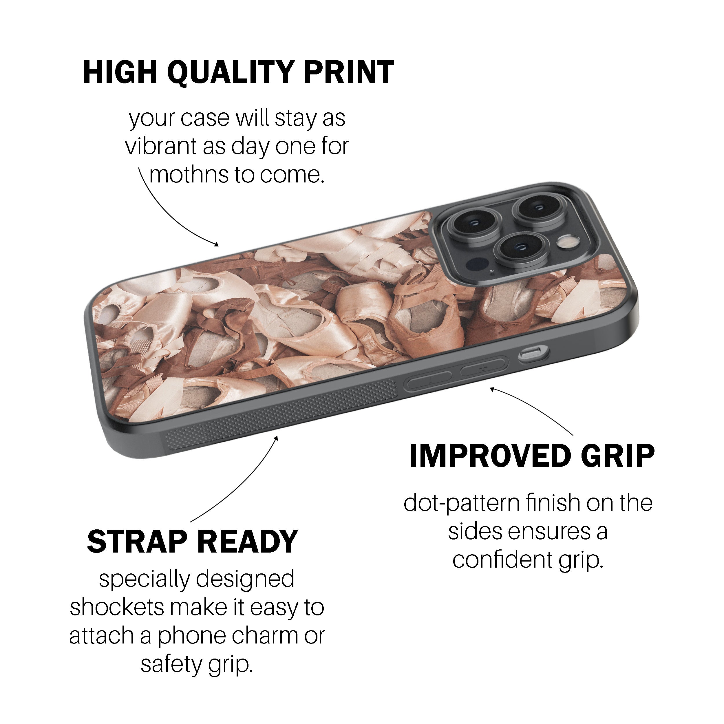 Pointe Shoes  Phone Cover