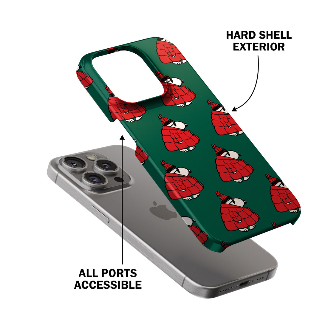Puffer Snoopy Red  Phone Cover