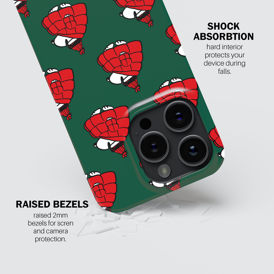 Puffer Snoopy Red  Phone Cover