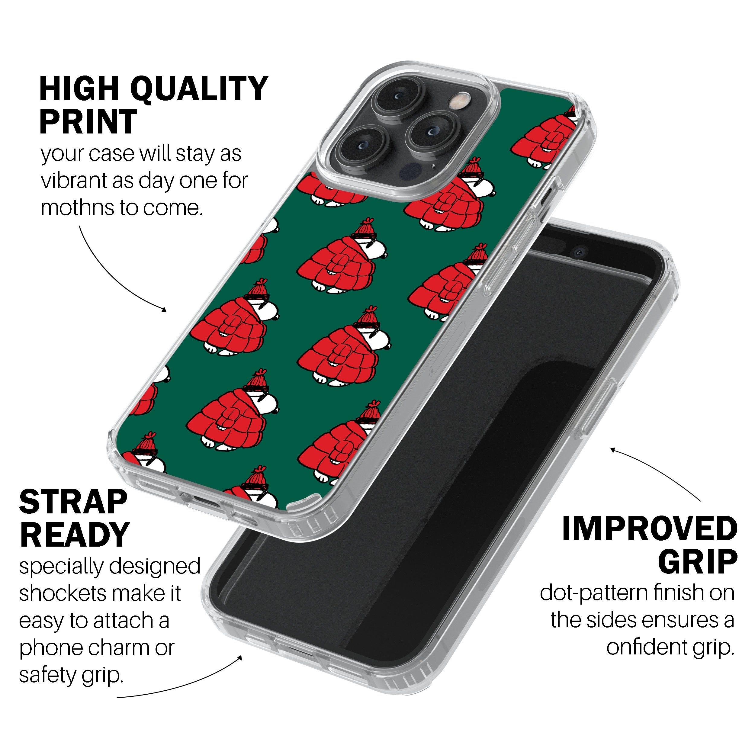 Puffer Snoopy Red  Phone Cover
