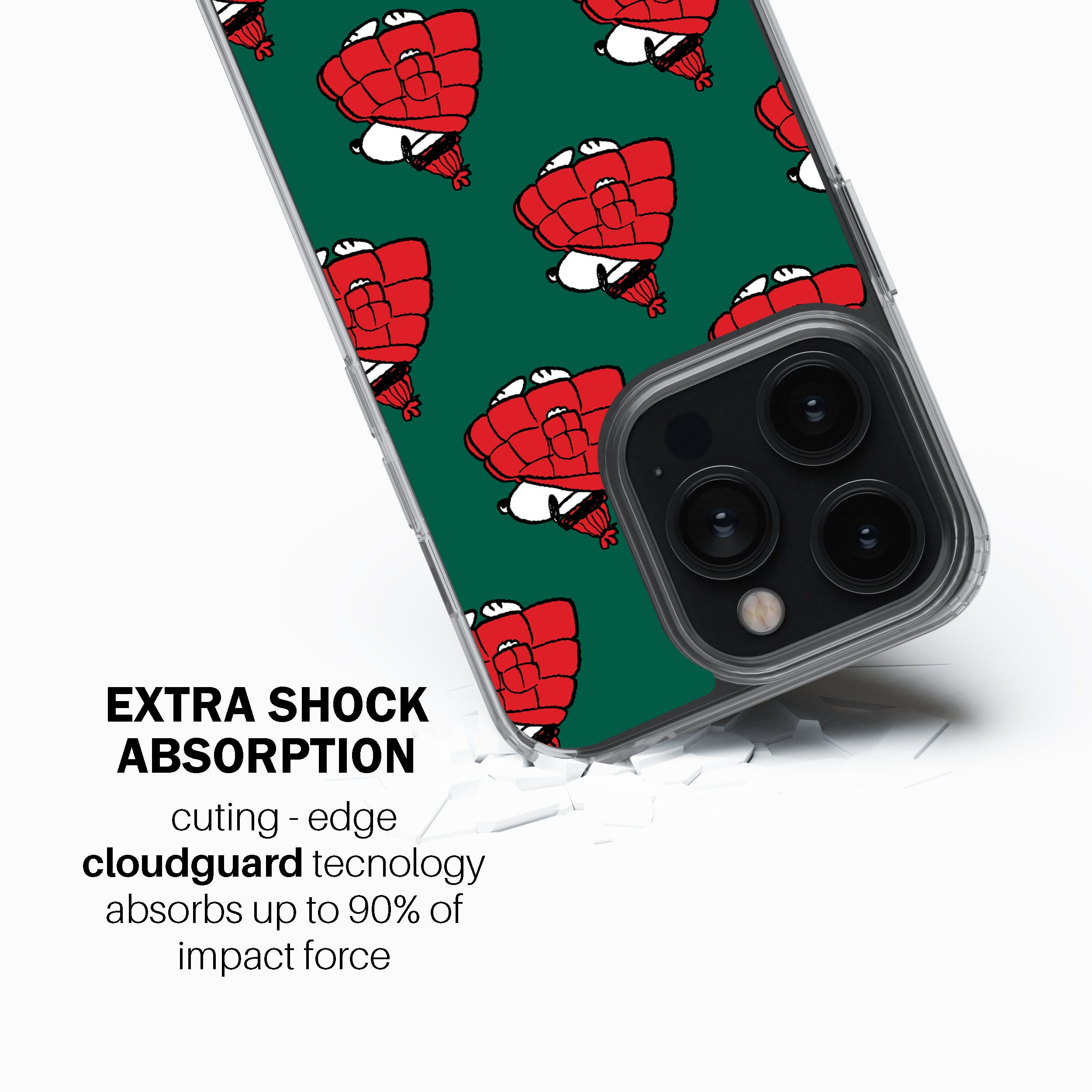 Puffer Snoopy Red  Phone Cover