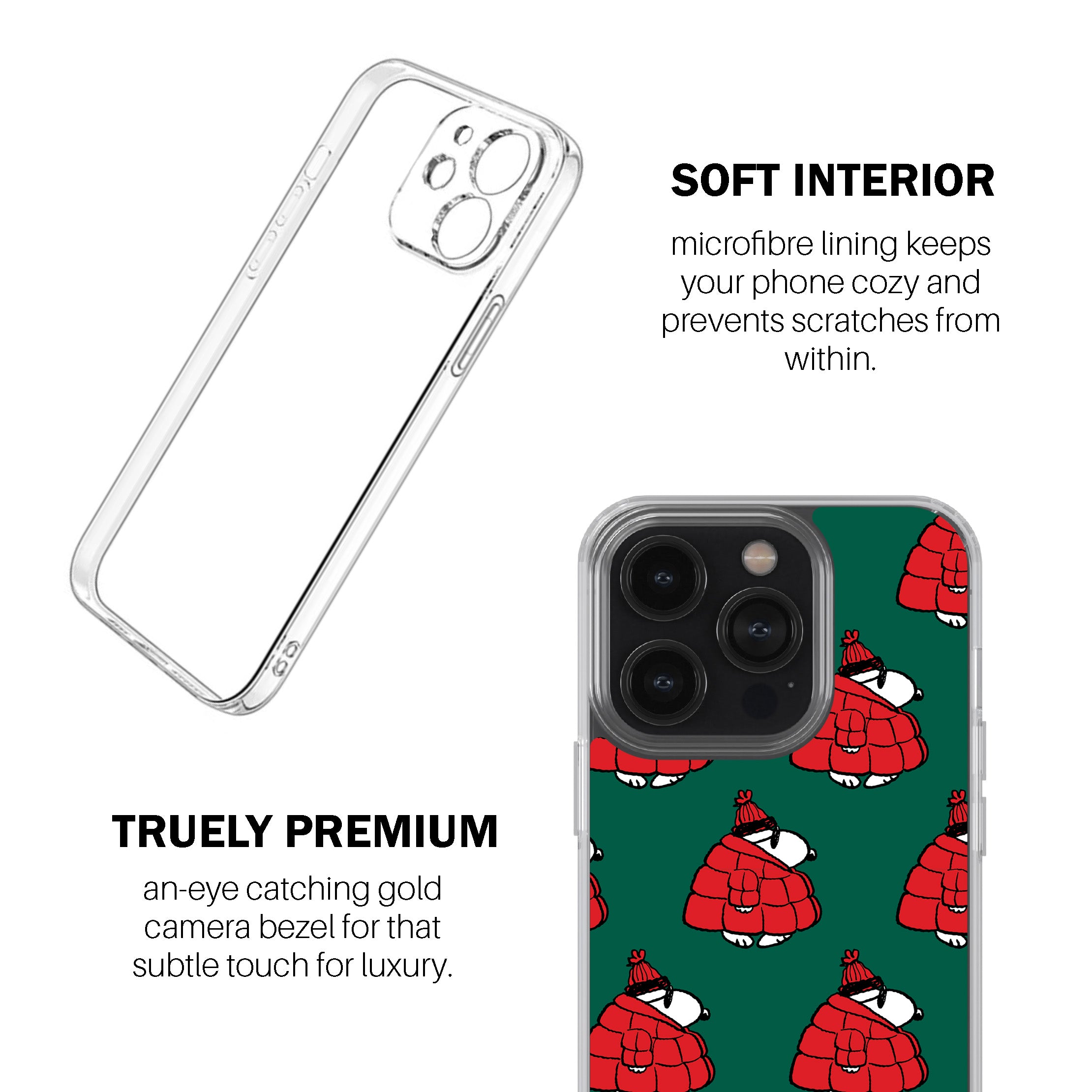 Puffer Snoopy Red  Phone Cover