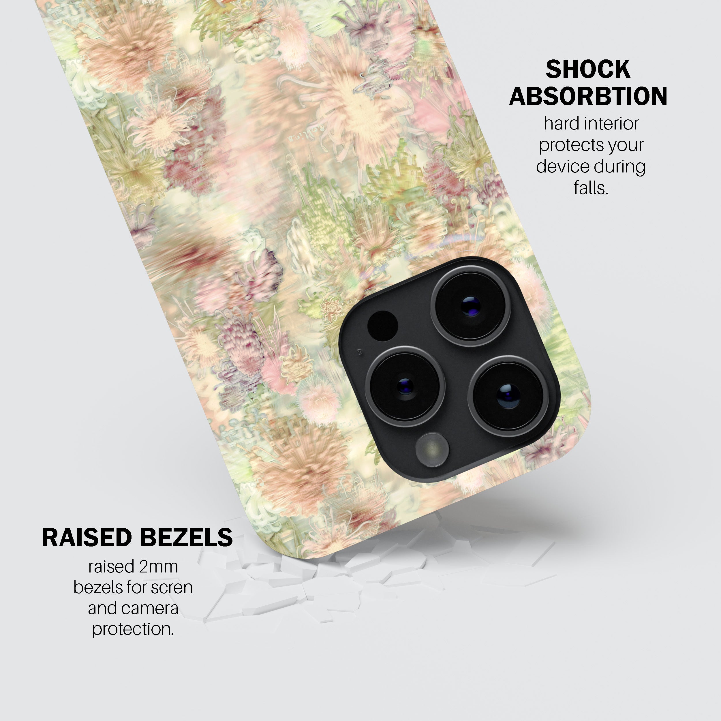 Cream Chrysanthemum  Phone Cover