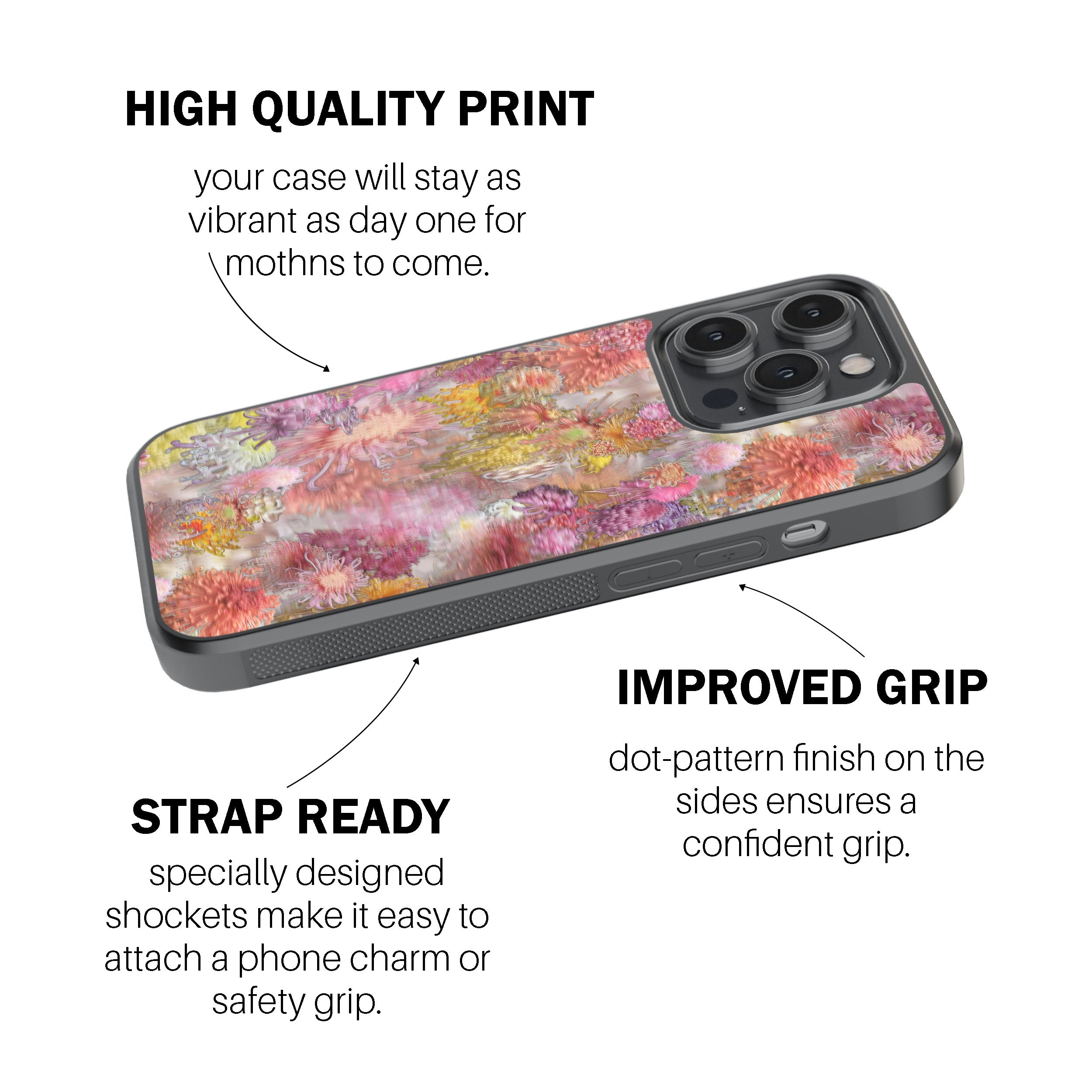 Berry Chrysanthemum  Phone Cover