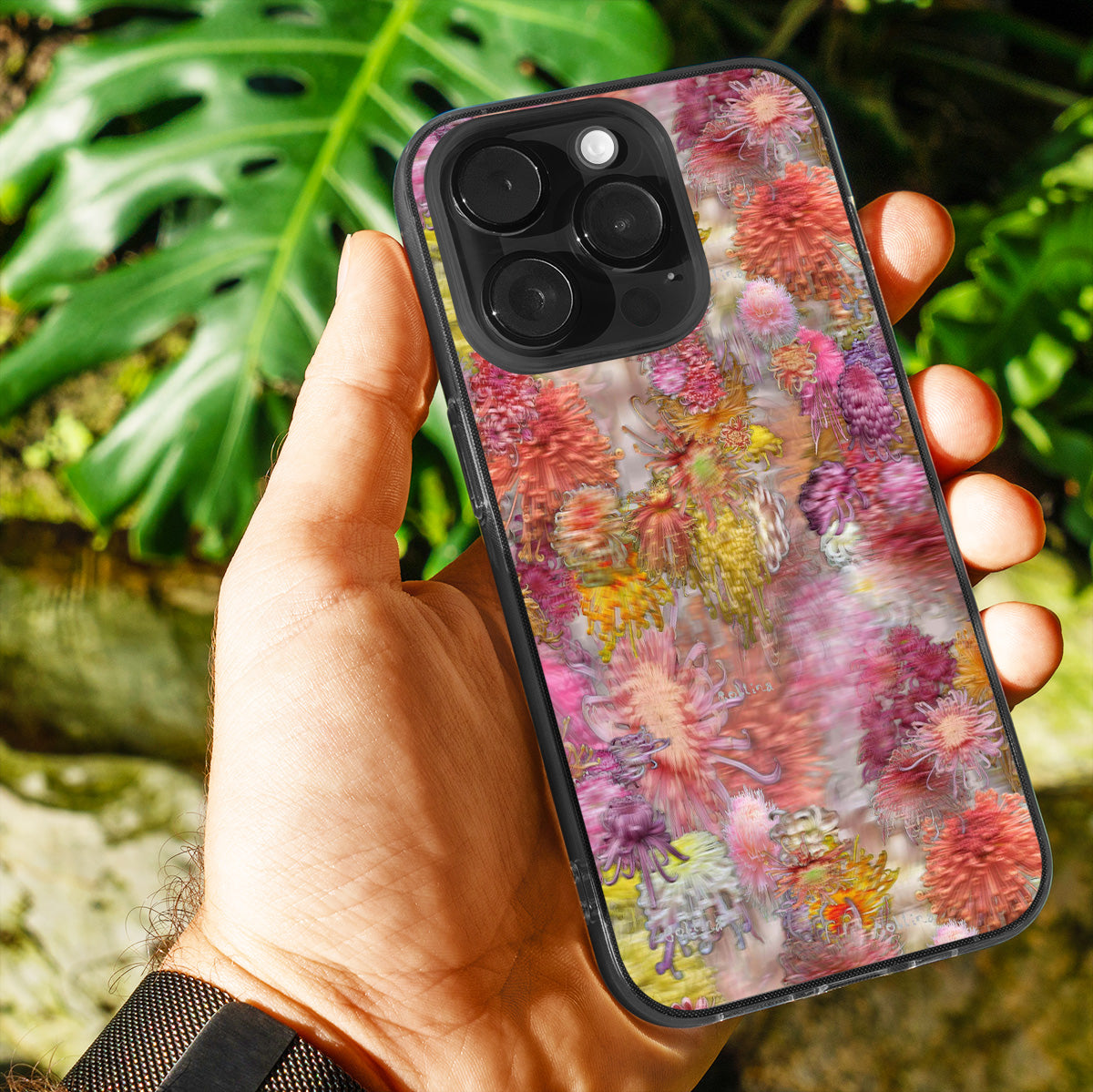 Berry Chrysanthemum  Phone Cover