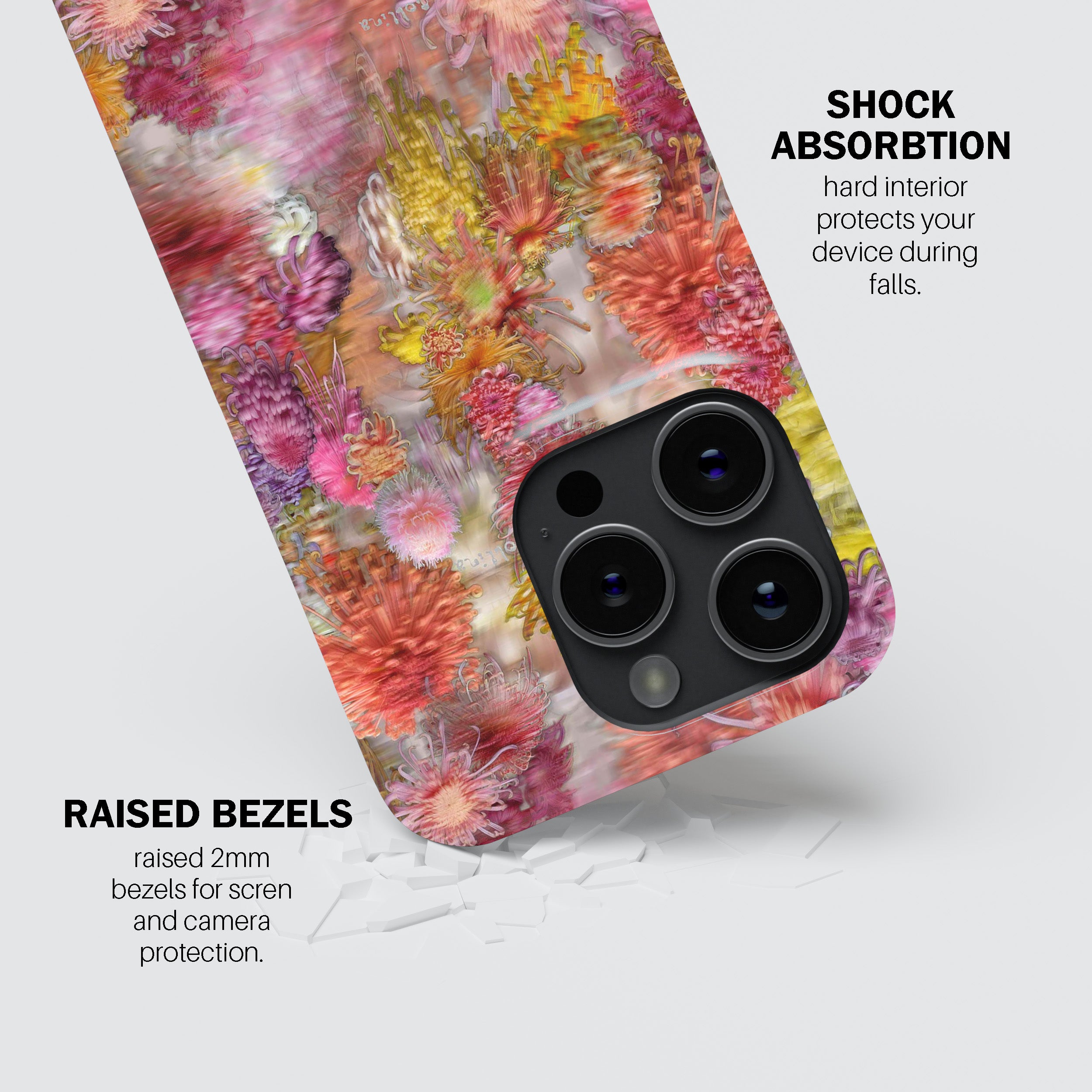 Berry Chrysanthemum  Phone Cover