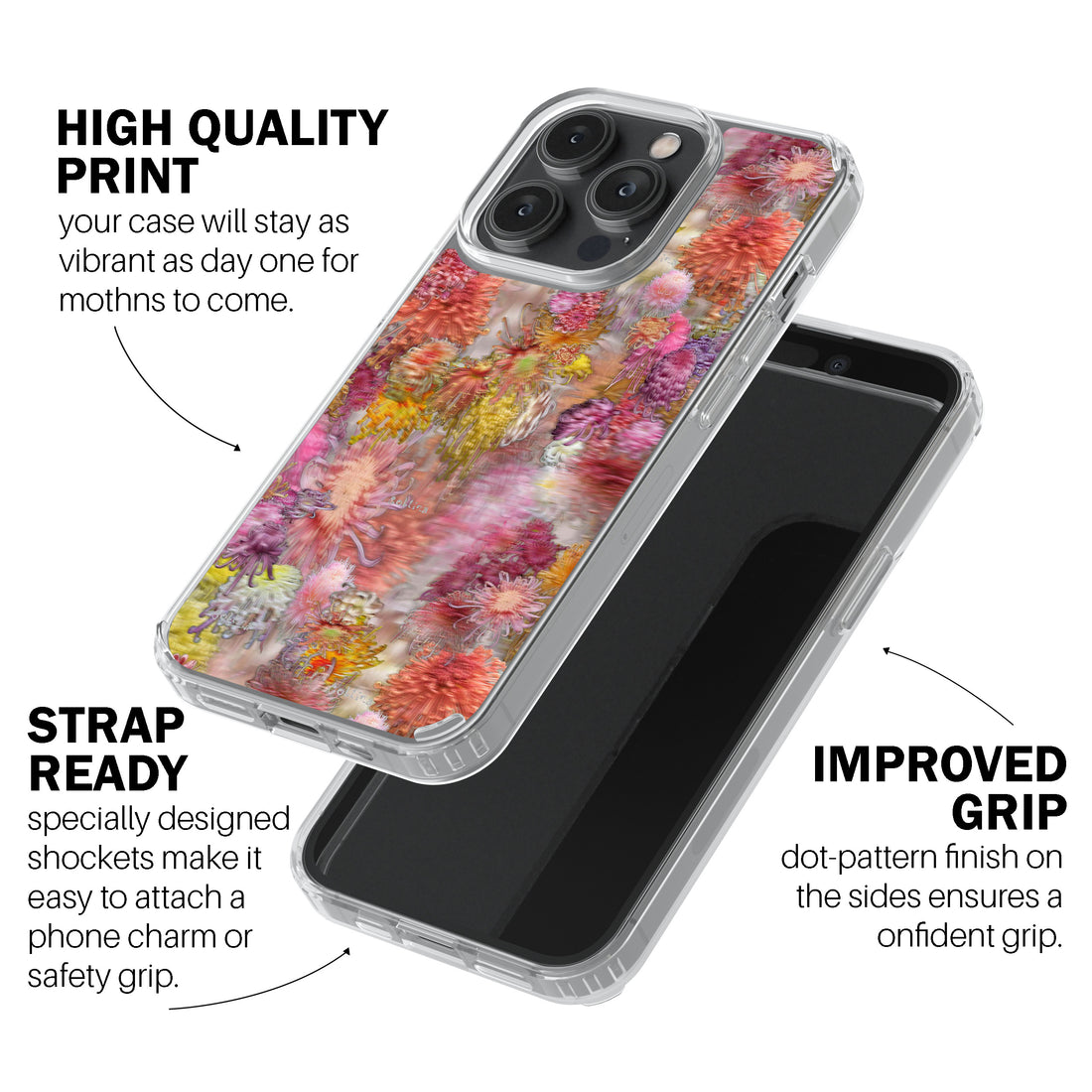 Berry Chrysanthemum  Phone Cover