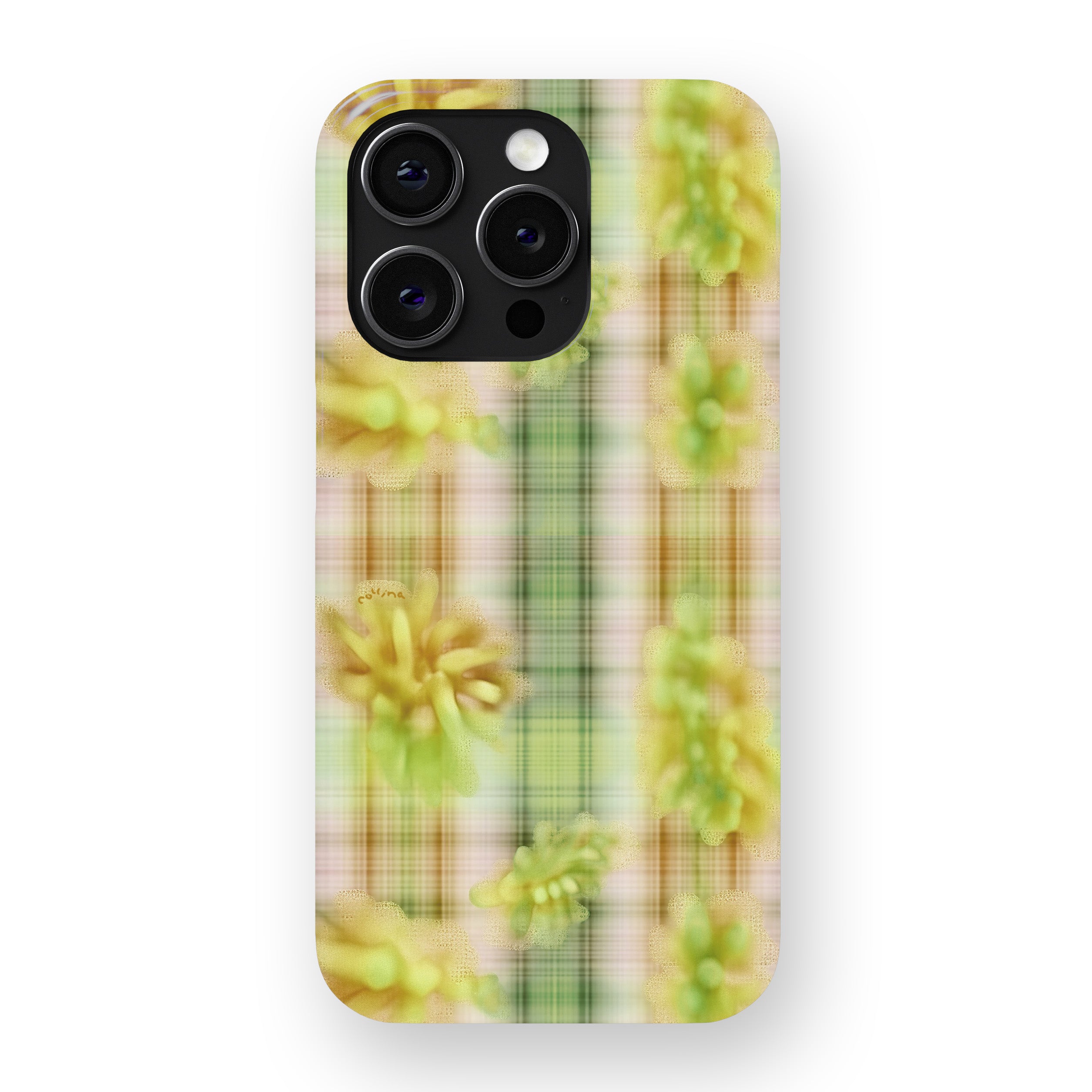Boxer Plaid  Phone Cover