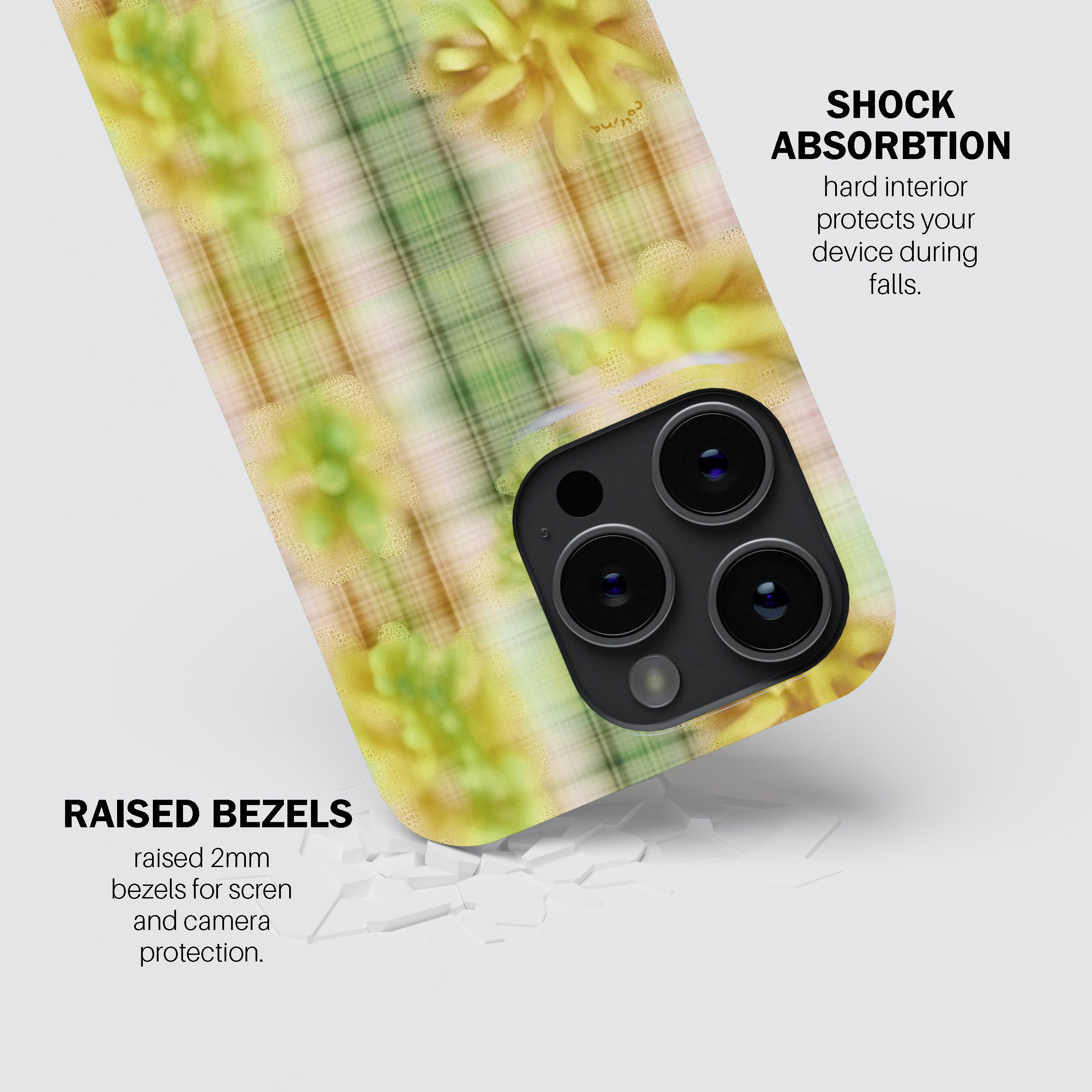 Boxer Plaid  Phone Cover