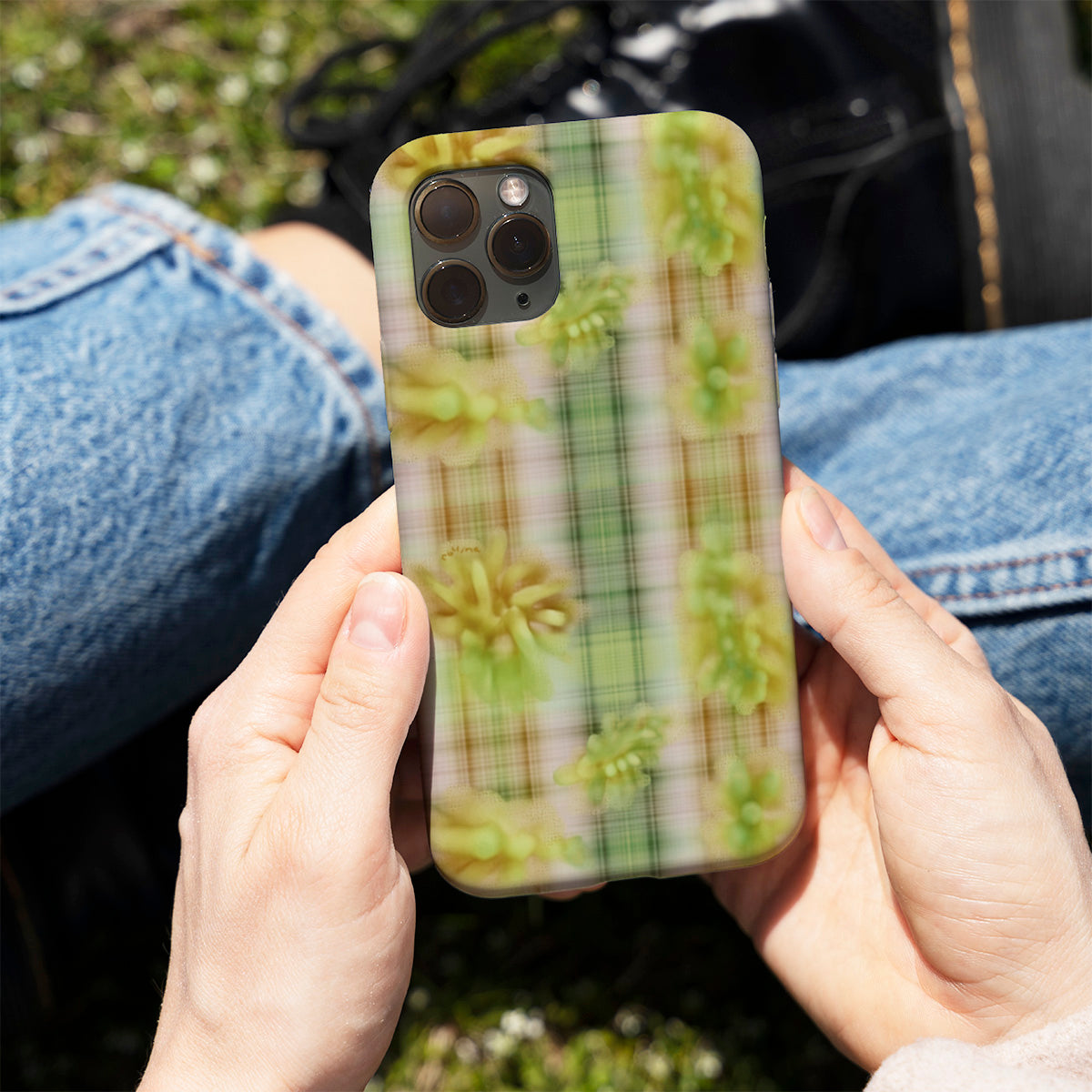 Boxer Plaid  Phone Cover