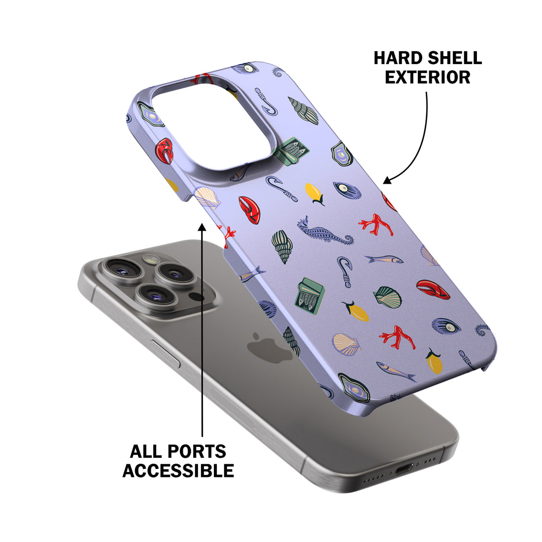 Sea Charms Phone Cover