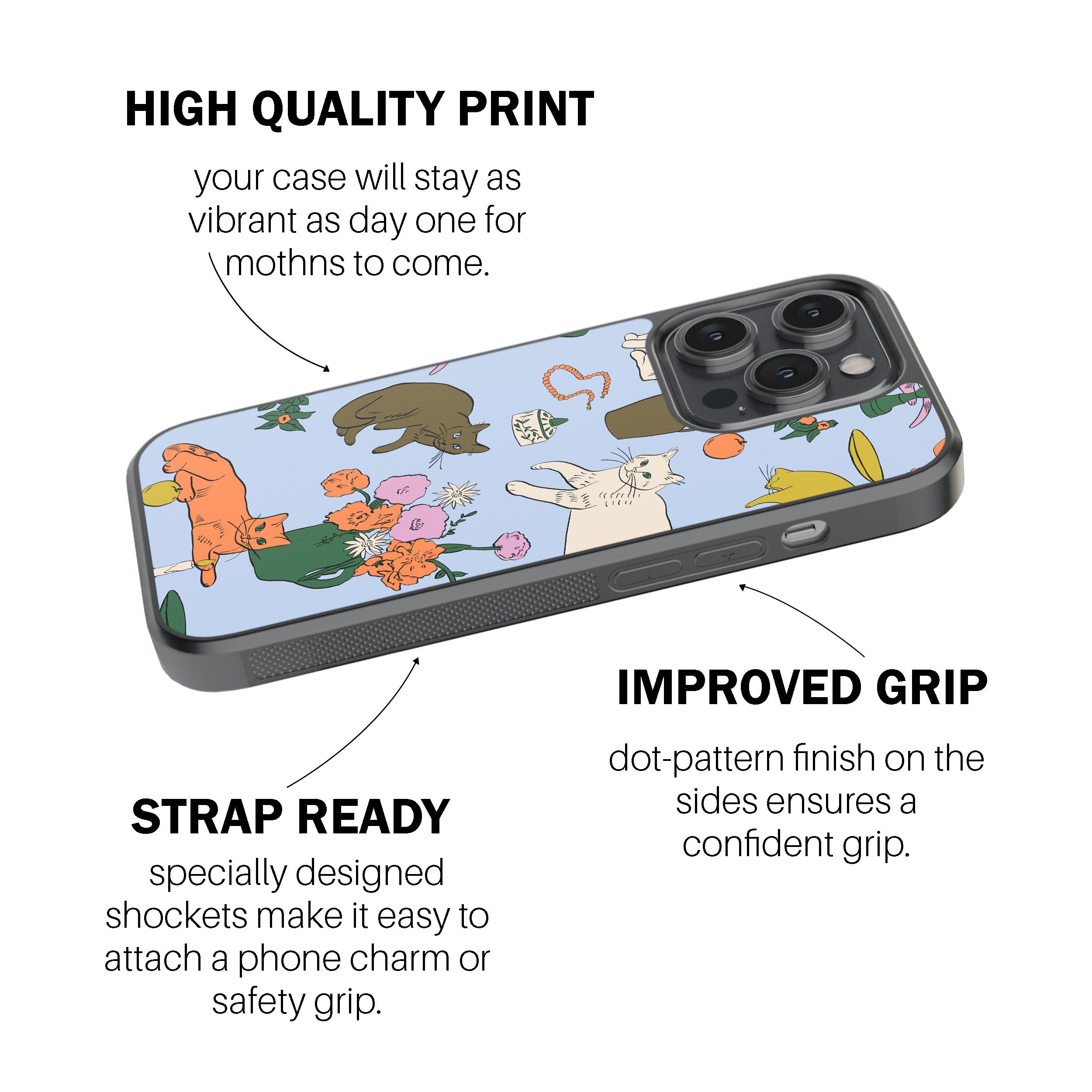 Table Cats  Phone Cover