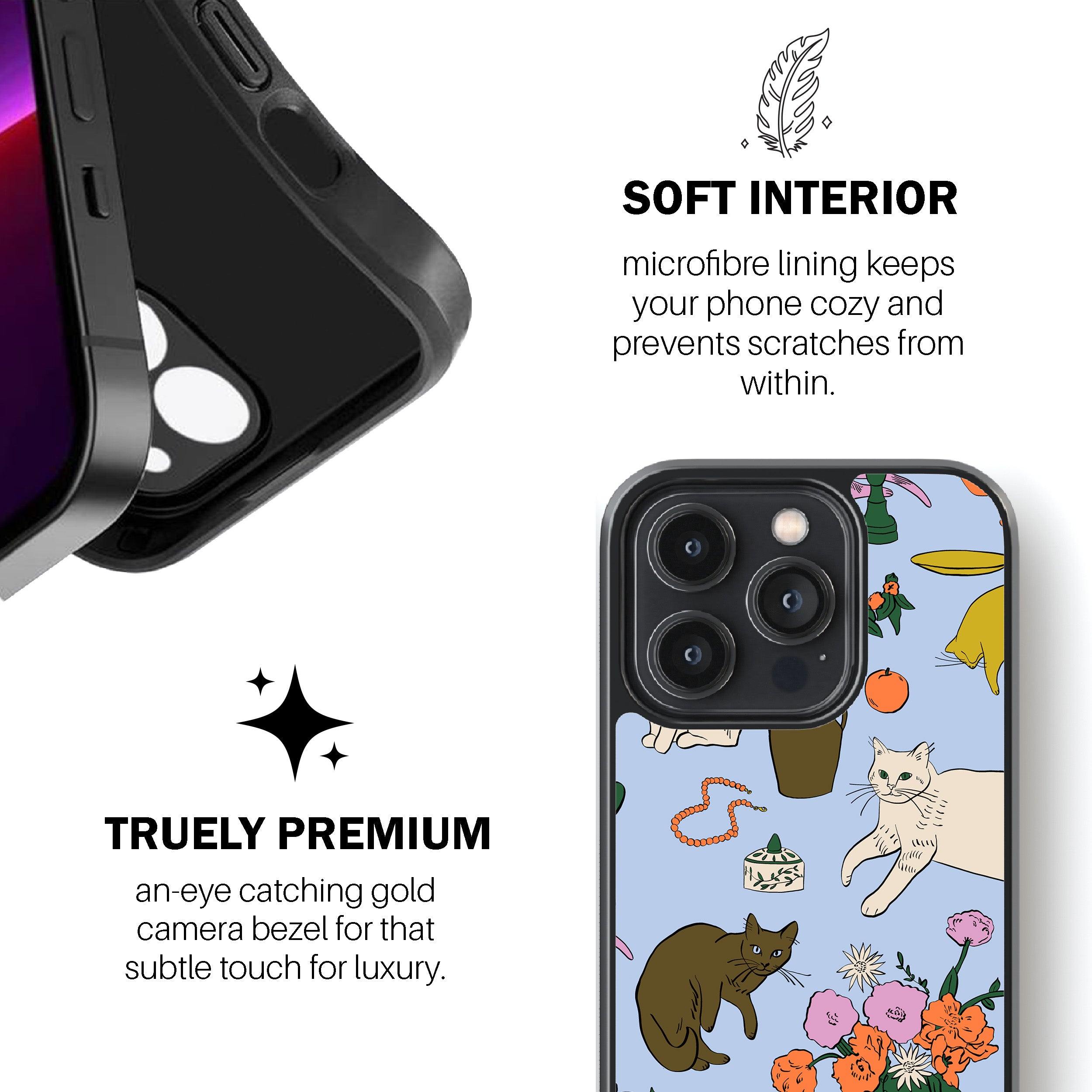 Table Cats  Phone Cover